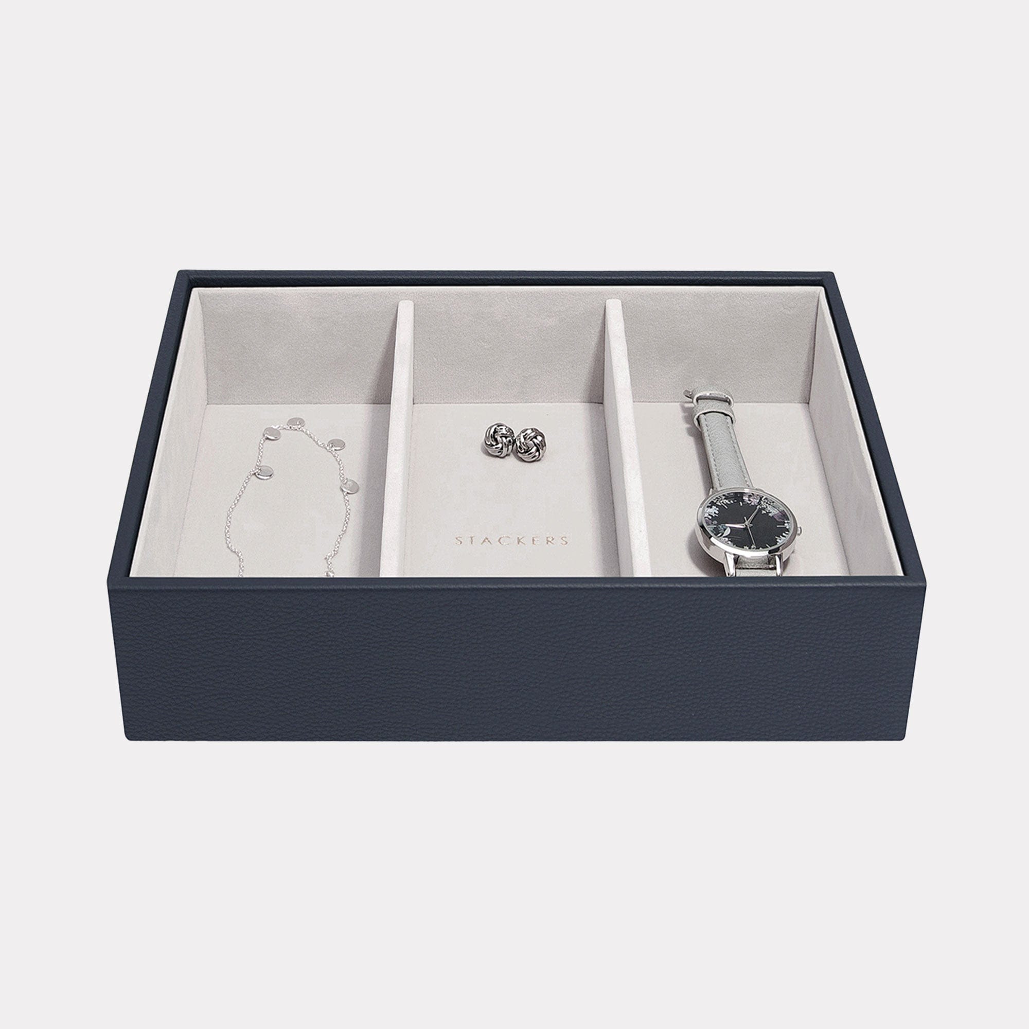 Stackers - Classic Navy Blue Watch & Accessories Layer