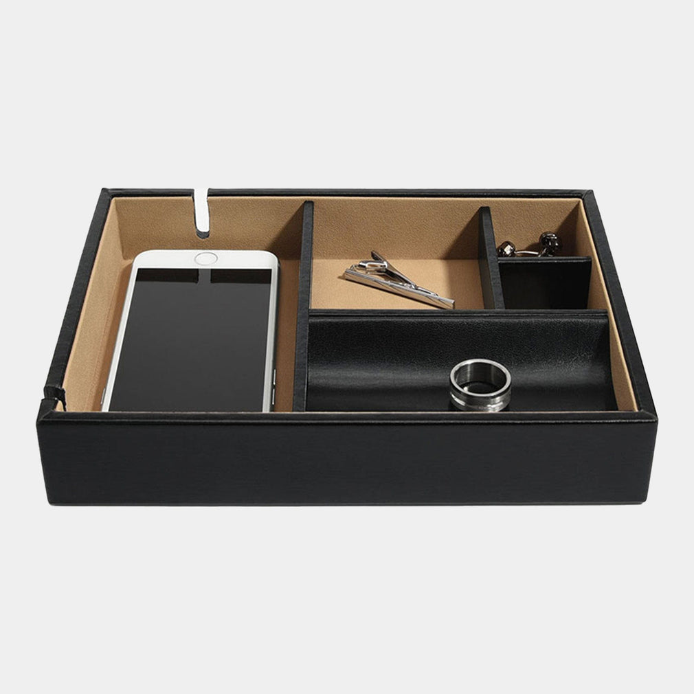 Stackers - Windsor Black Valet Tray