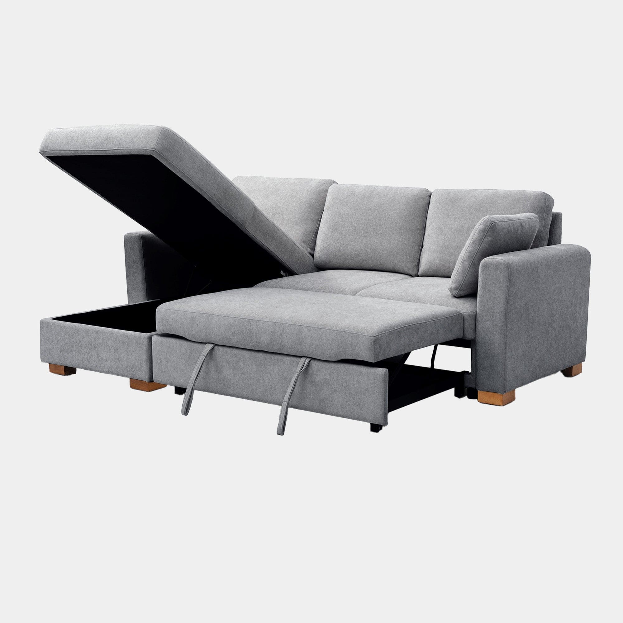 Luca - Corner Sofabed In Fabric