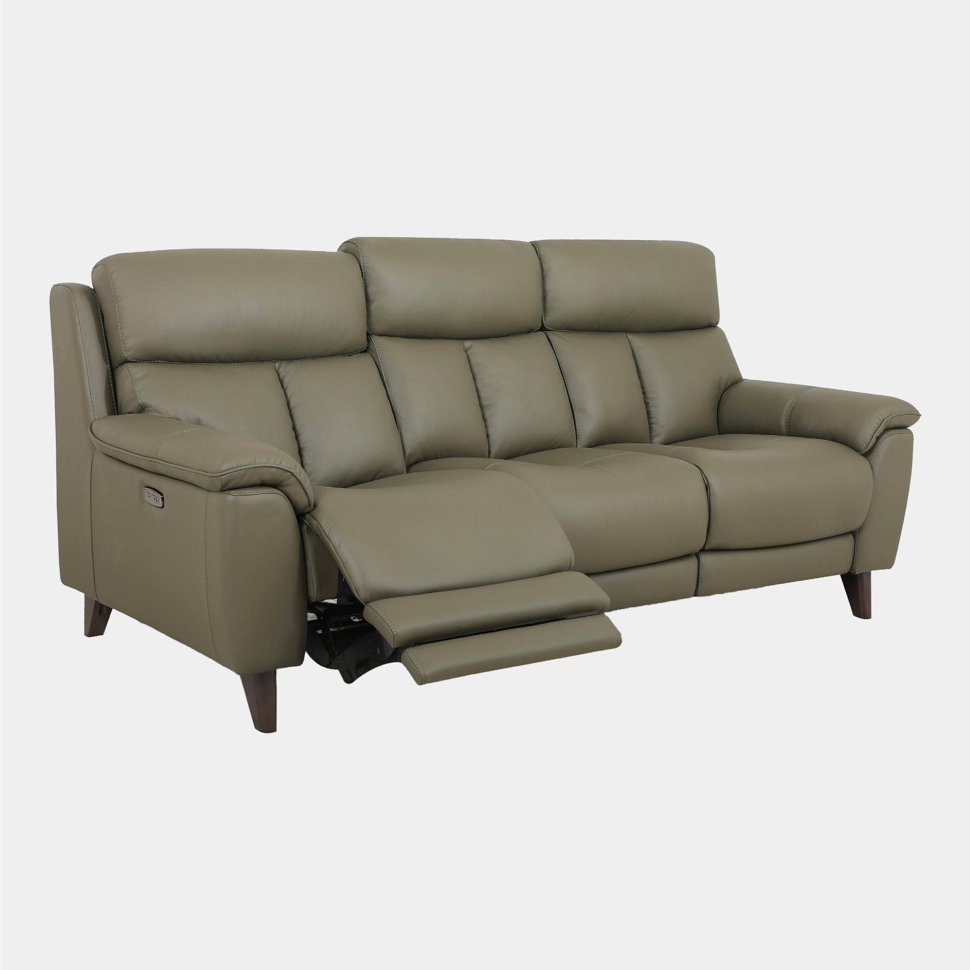 Connecticut - 3 Seat Sofa With 2 Power Recliners & Toggle Switches In Leather Cat 20 Split