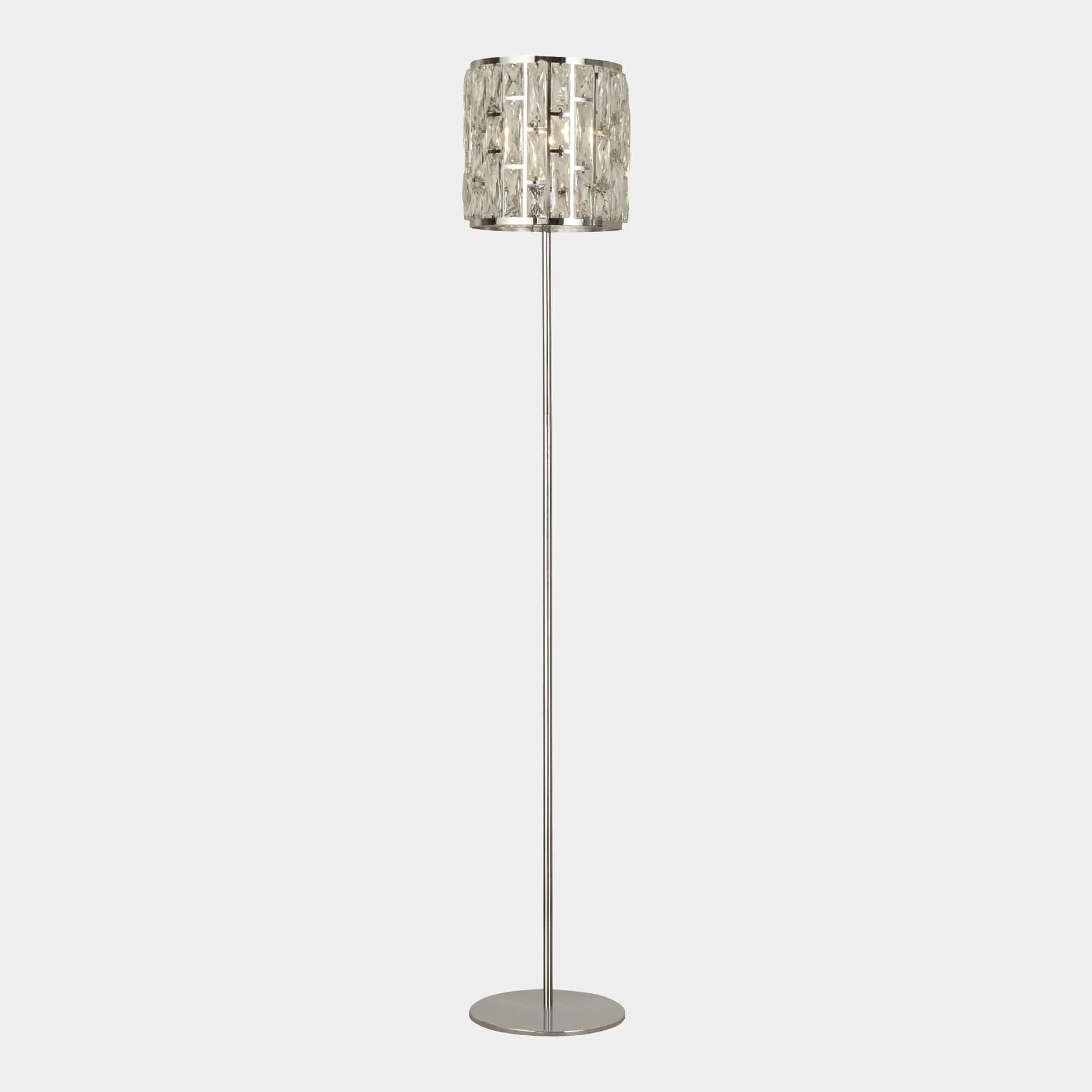Tanya-Floor Lamp Chrome