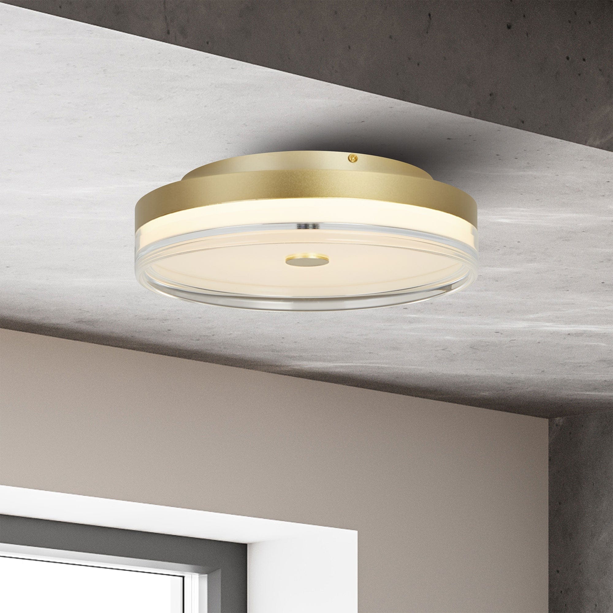 Kris-LED Flush Ceiling Light