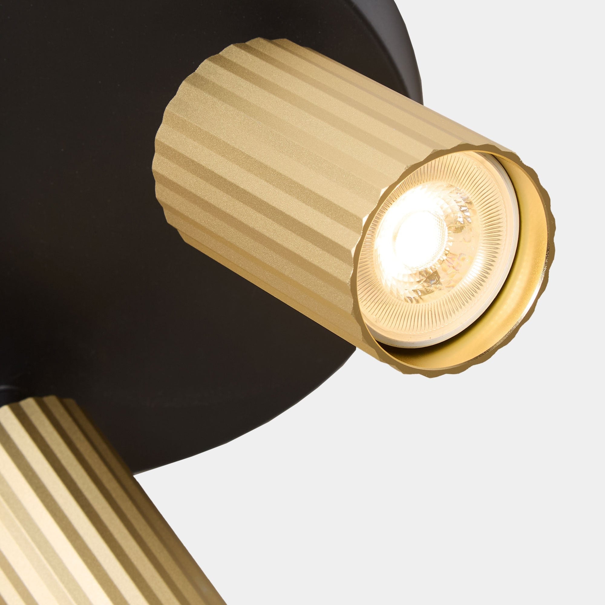 Trieste Black & Gold - Spotlight, 3 Light