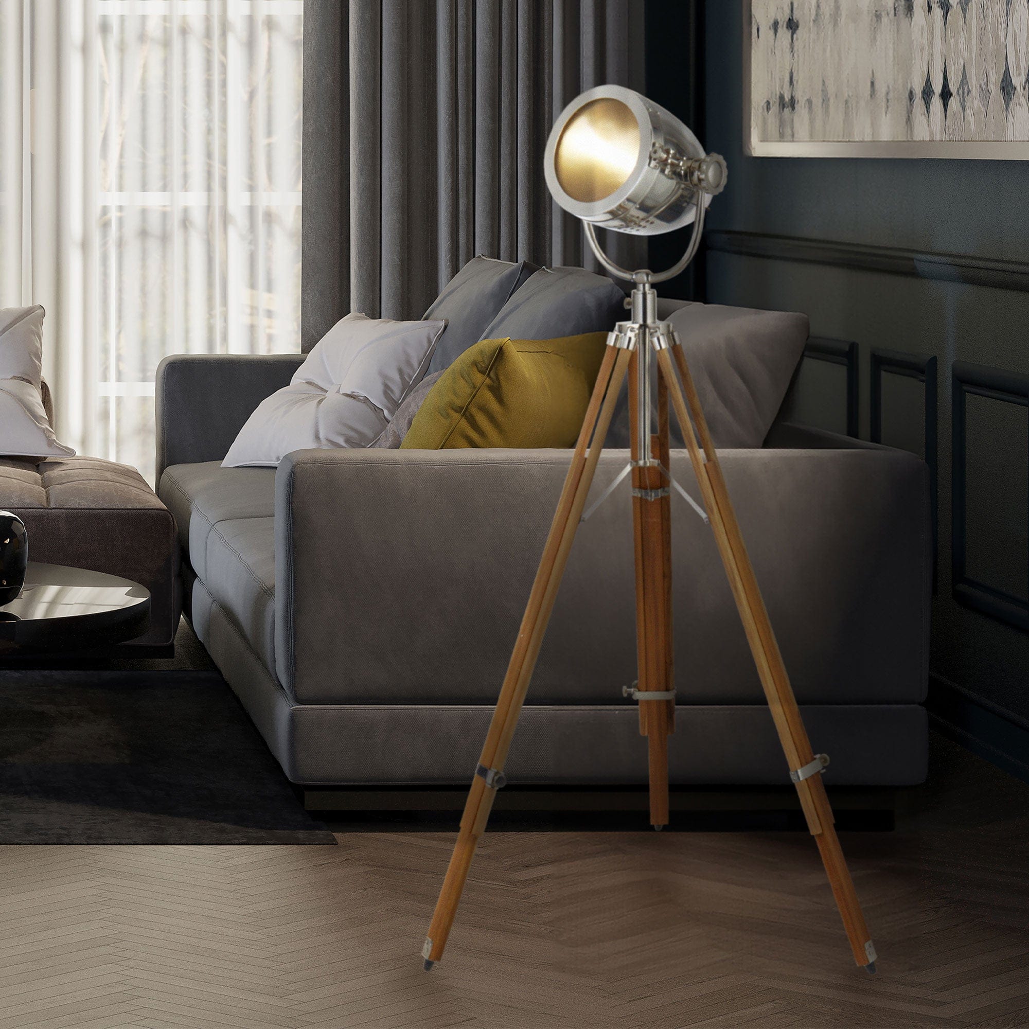 Cutter-Tripod Floor Lamp