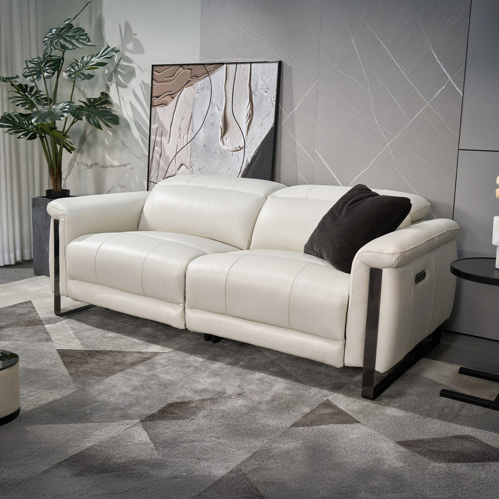 Adelphi - 2.5 Seat Power Recliner Sofa In Leather