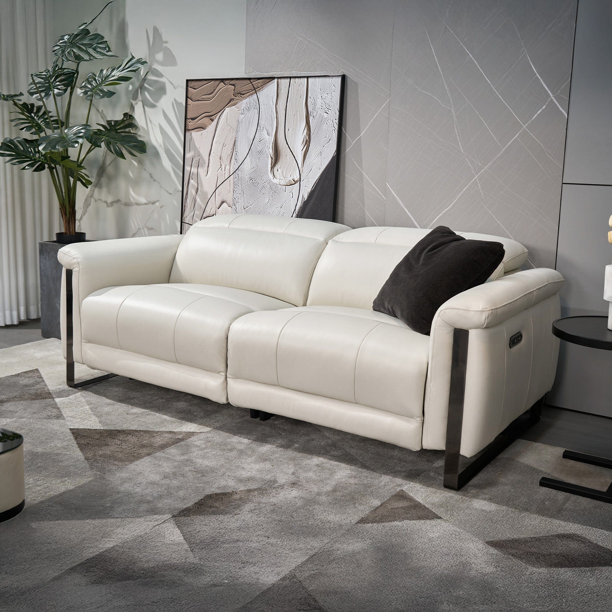 Adelphi - 2.5 Seat Power Recliner Sofa, Leather