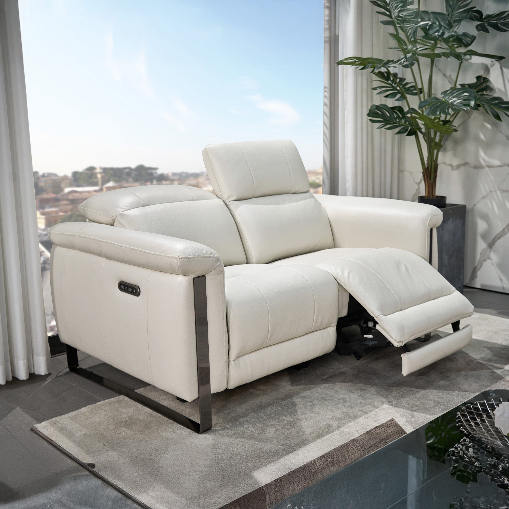 Adelphi - 2 Seat Power Recliner Sofa, Leather