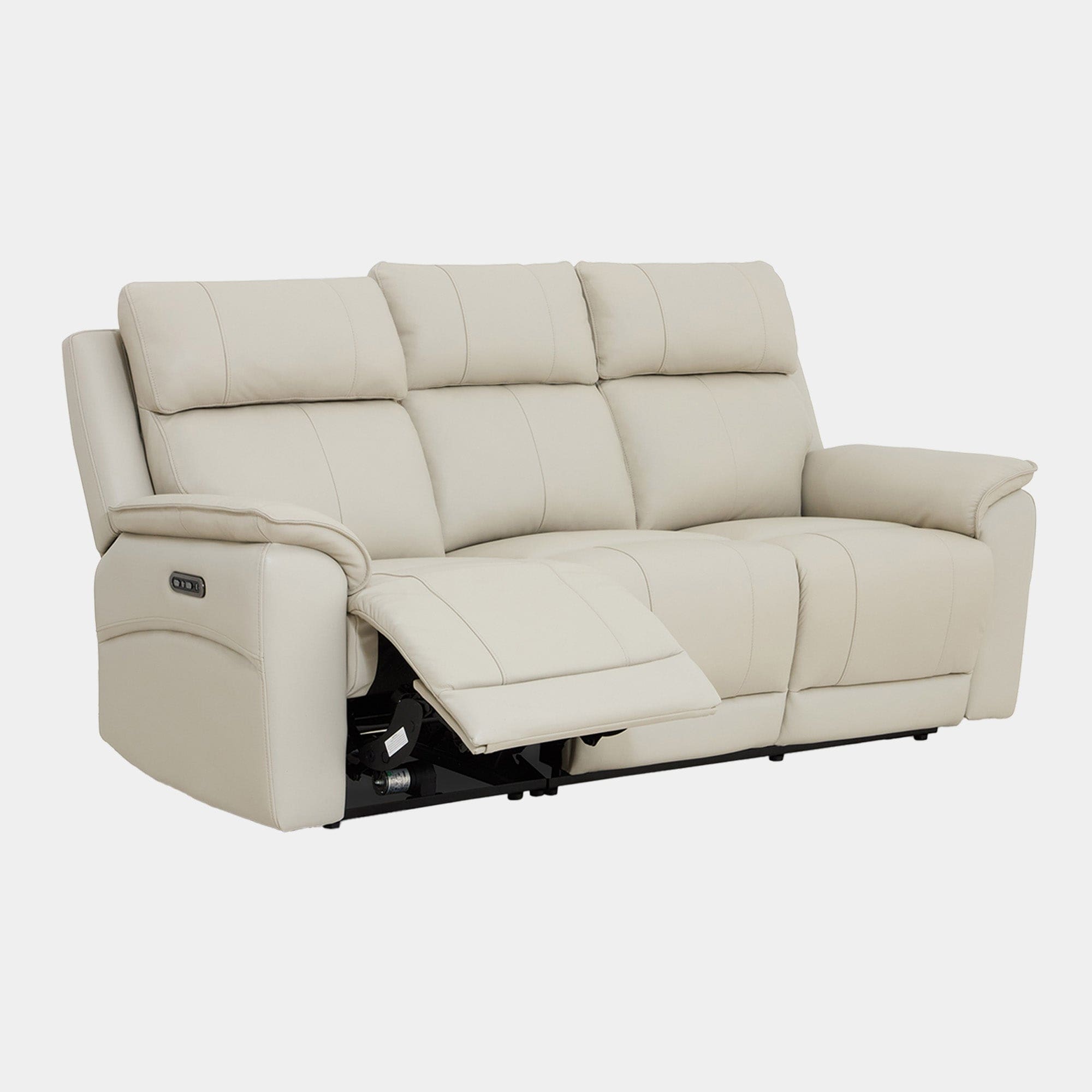 Lyceum - 3 Seat Power Recliner Sofa, Leather