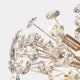 Carris - Crystal Semi Flush