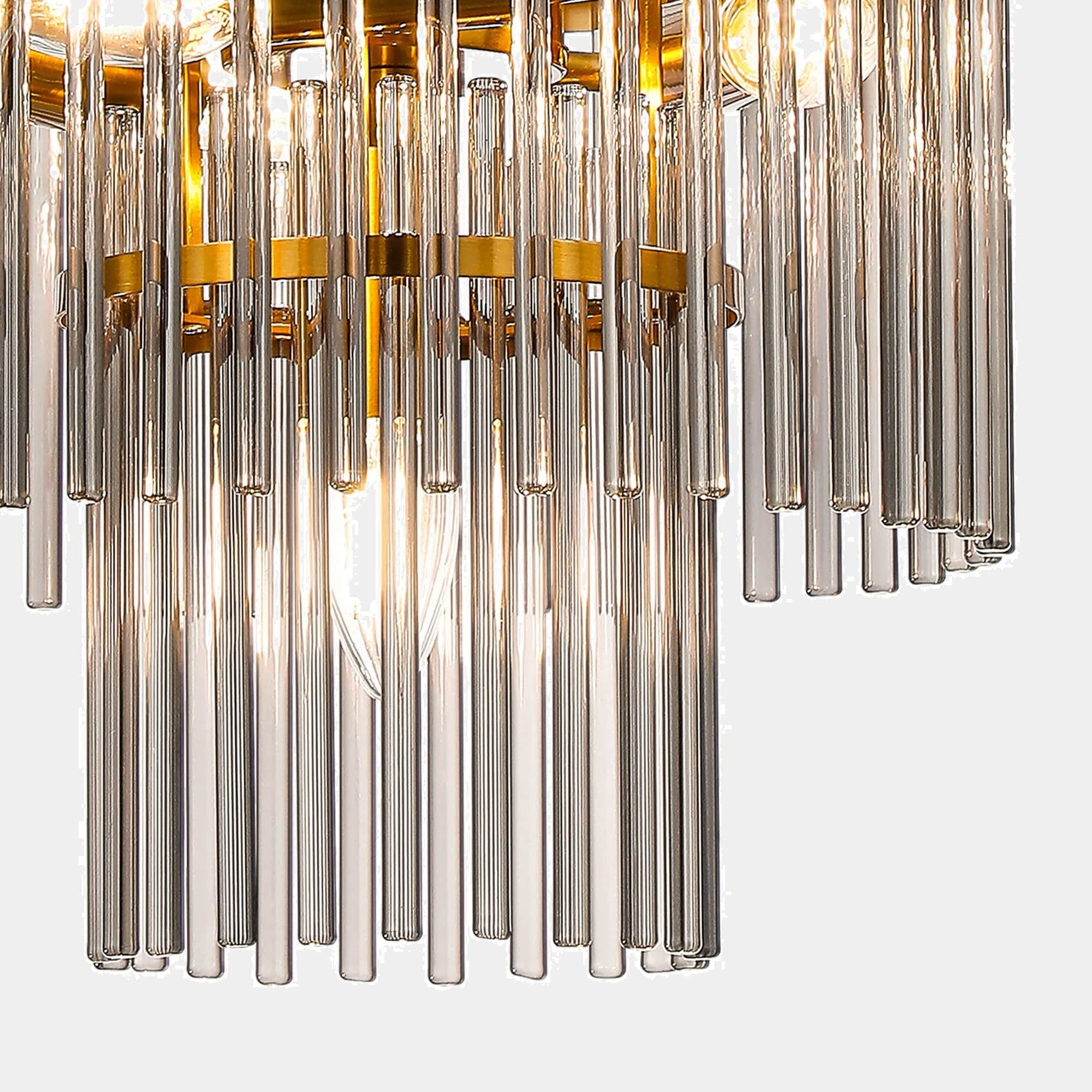 Tivoli Brass - Pendant Ceiling Light, 4 Light