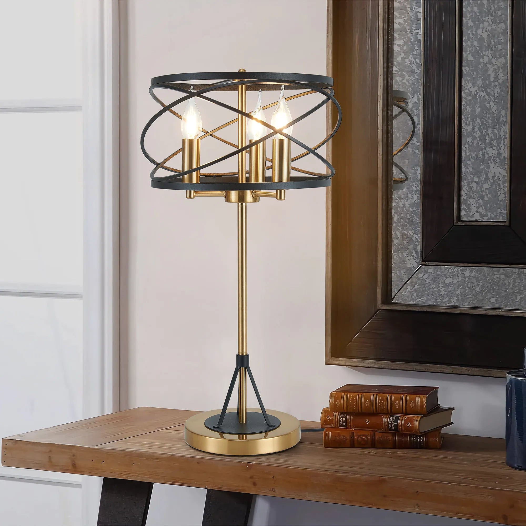 Oliver Black & Gold - Table Lamp