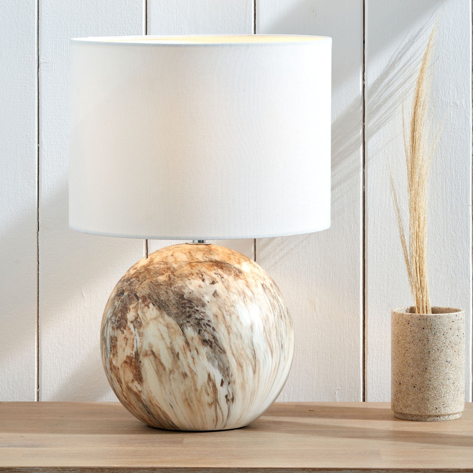 Murillo Stone Effect - Table Lamp