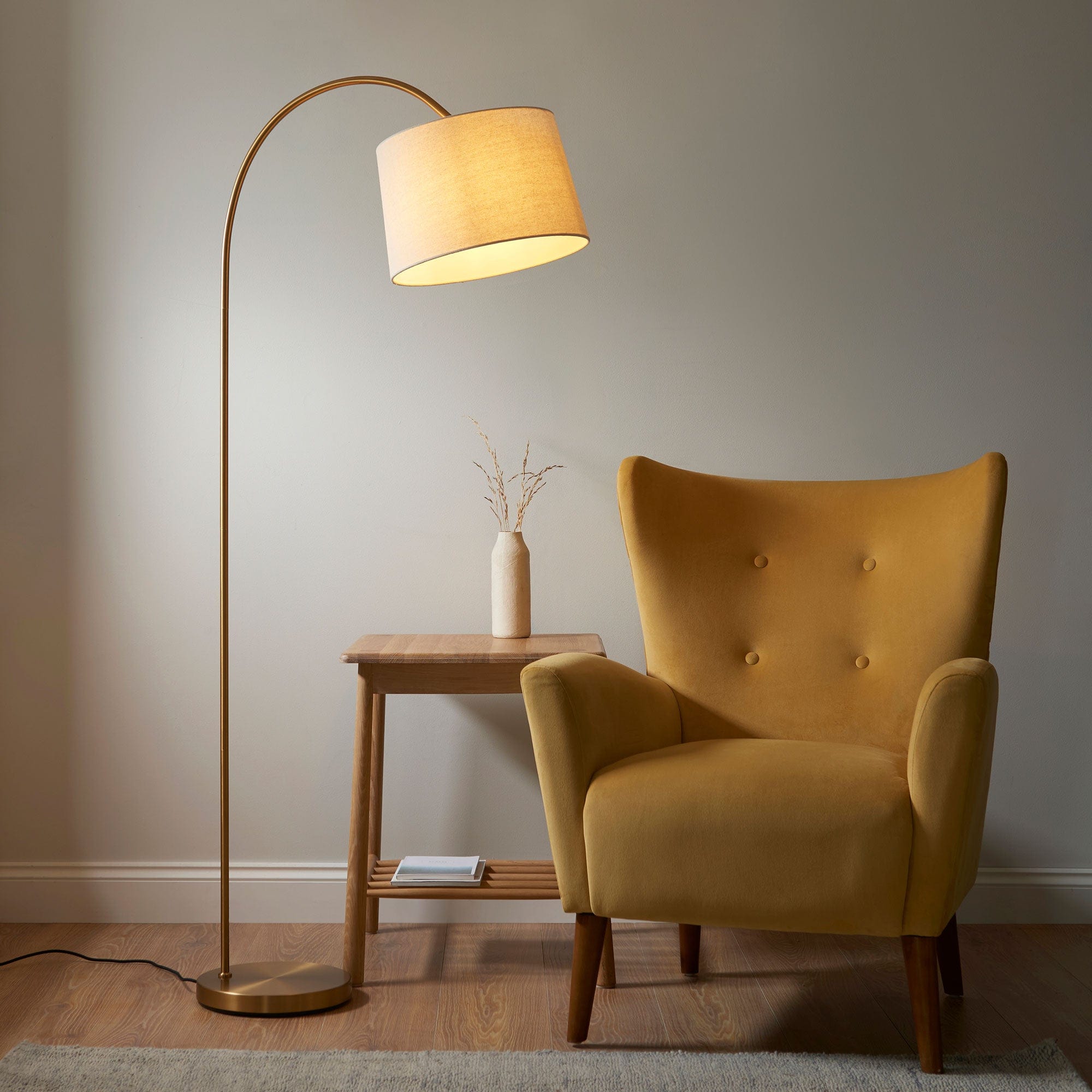 Stenbeck - Floor Lamp Brass