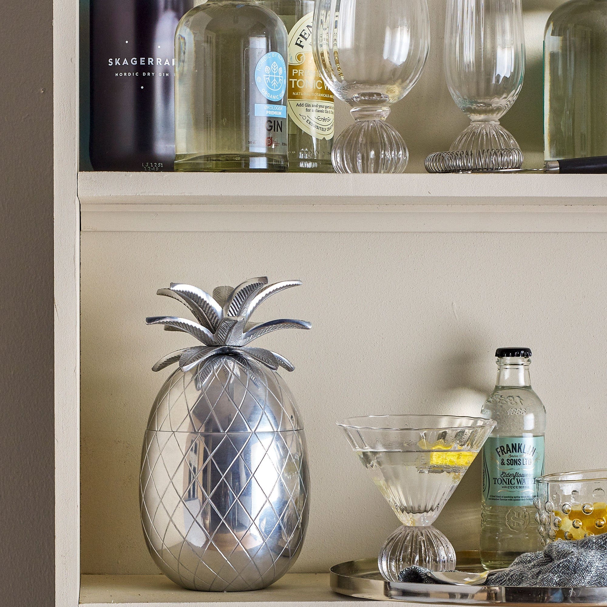 Yuichi Pineapple - Ice Bucket, Silver