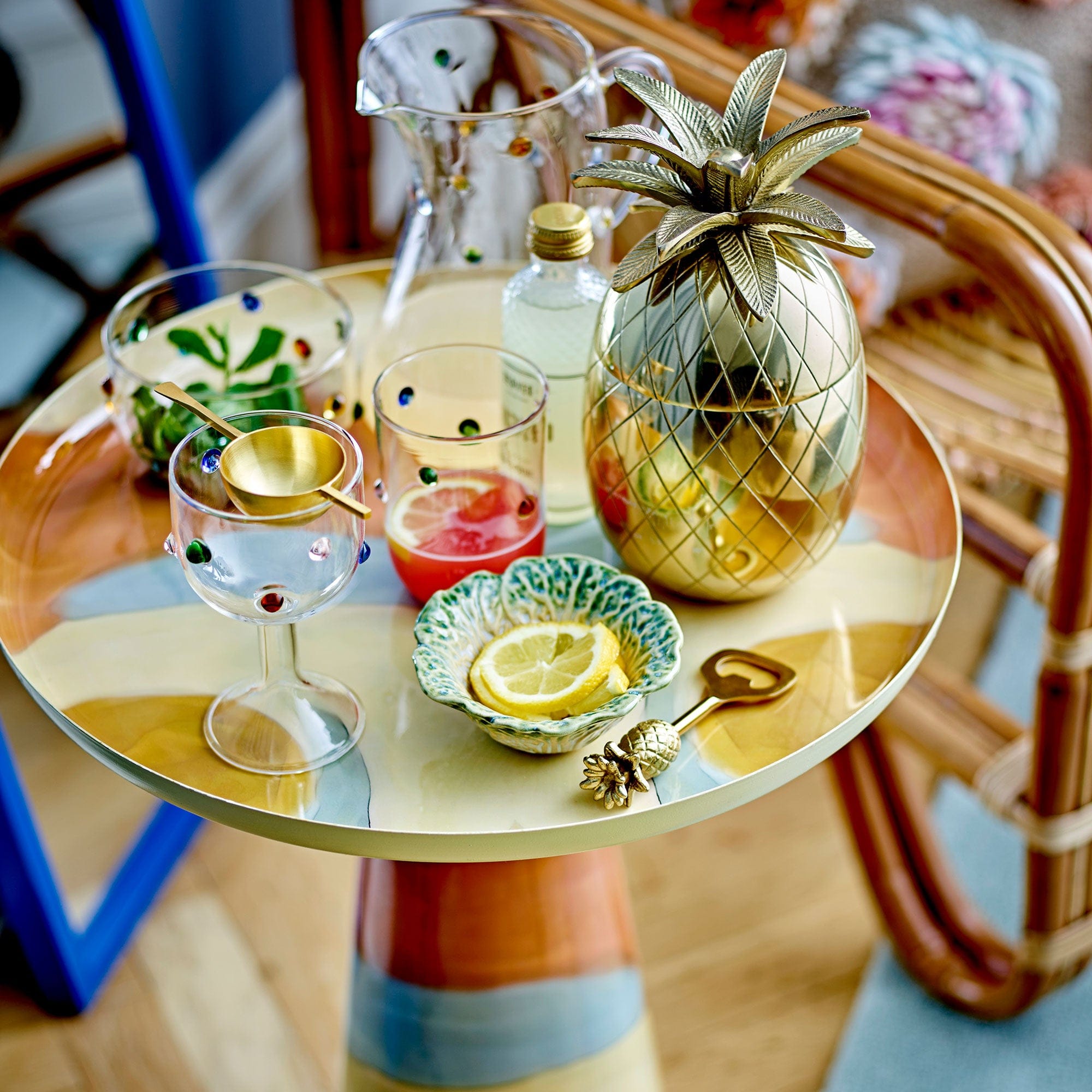 Yuichi Pineapple - Ice Bucket, Gold