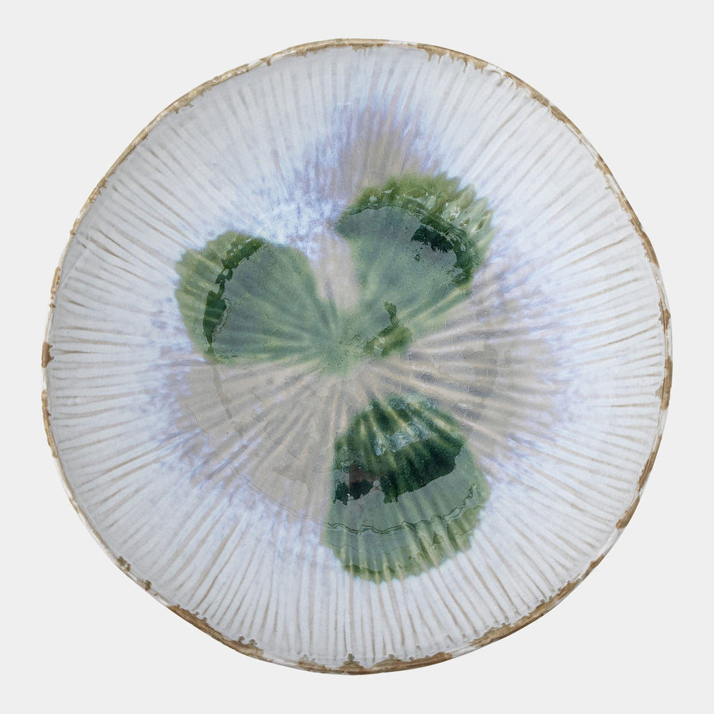 Mati - Stoneware Bowl Green