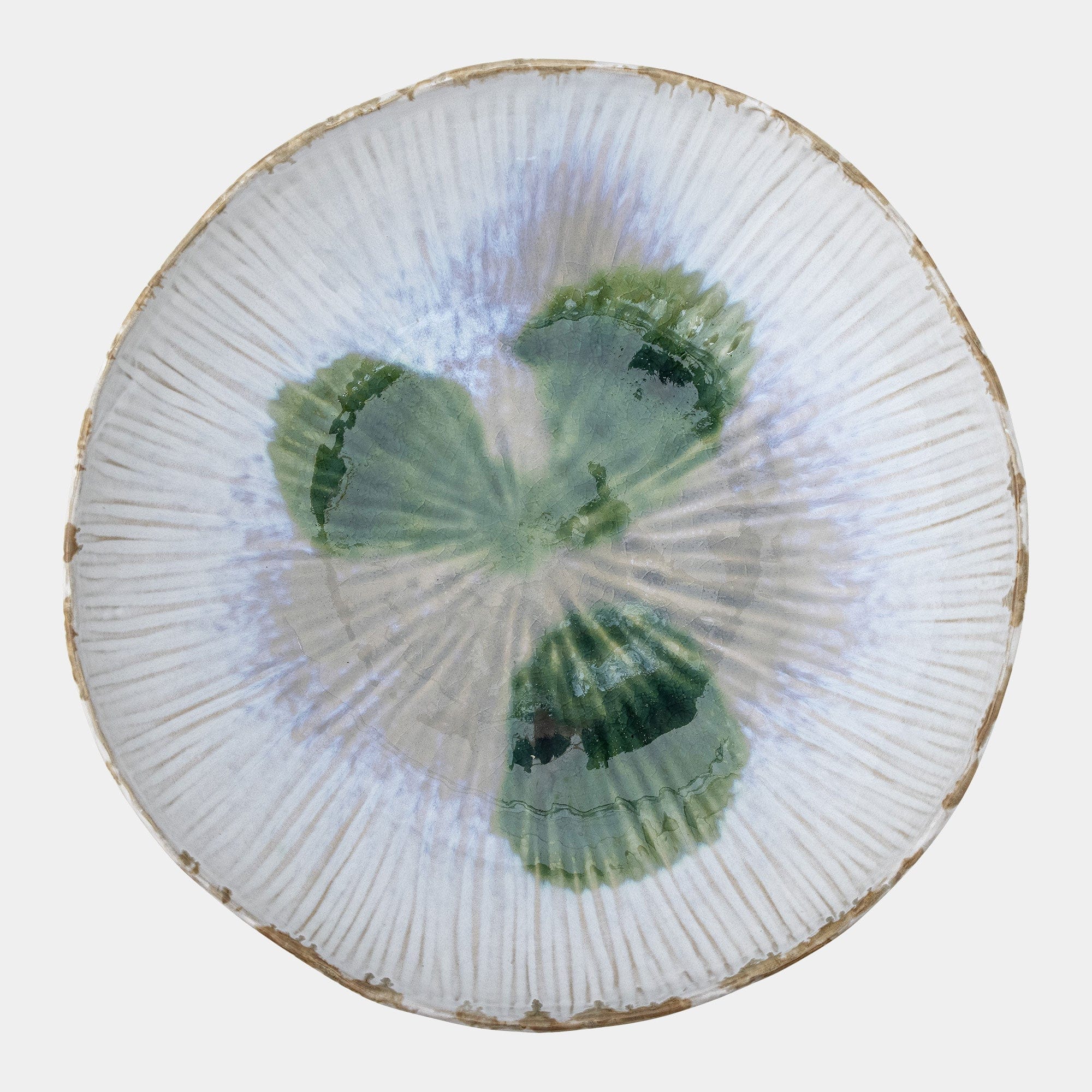 Mati - Stoneware Bowl Green