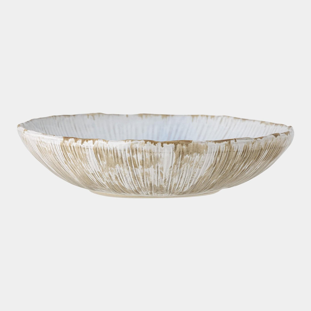 Mati - Stoneware Bowl Green