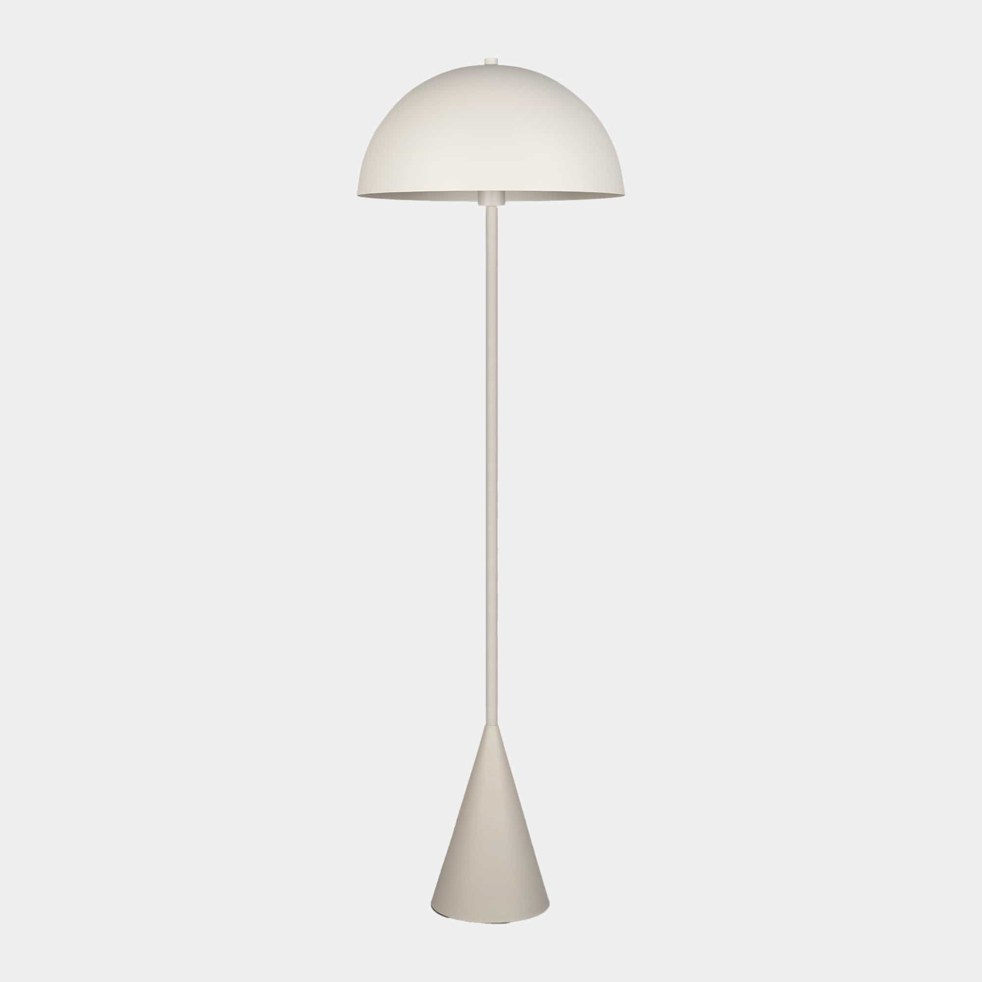 Mikel - Soft Grey Floor Lamp