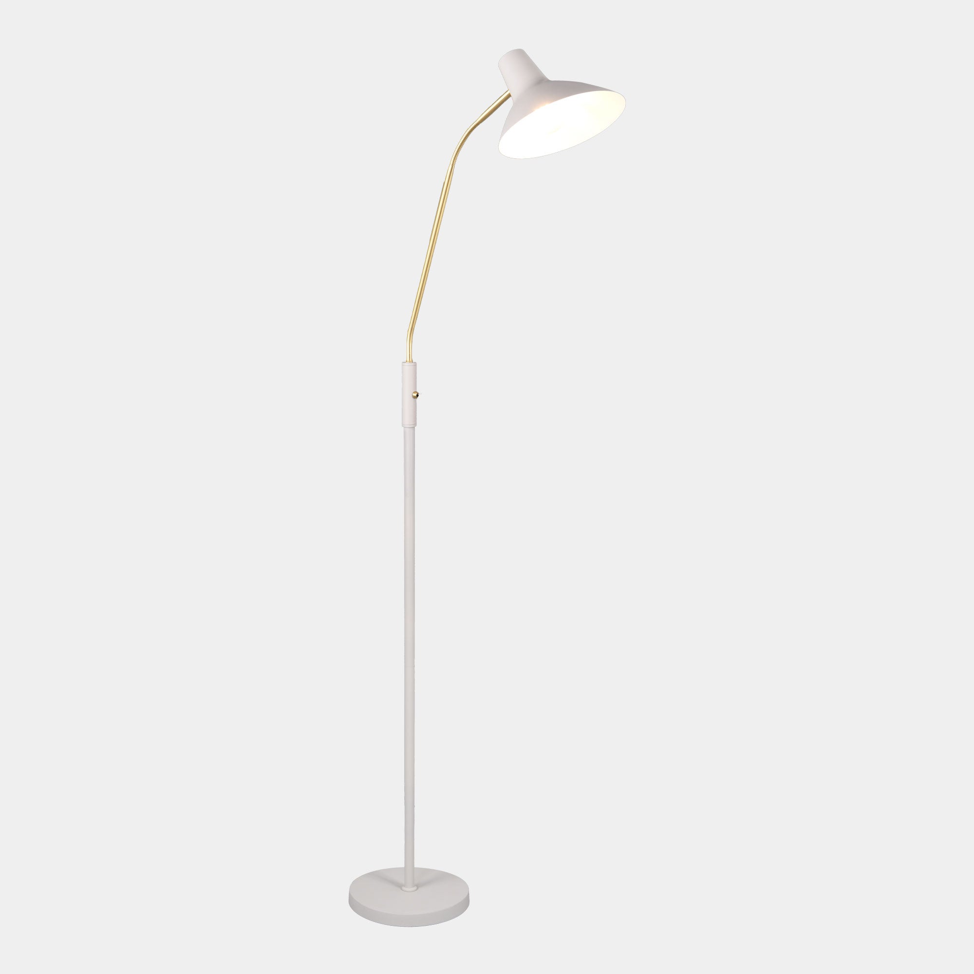 Faroe - Soft Grey Floor Lamp
