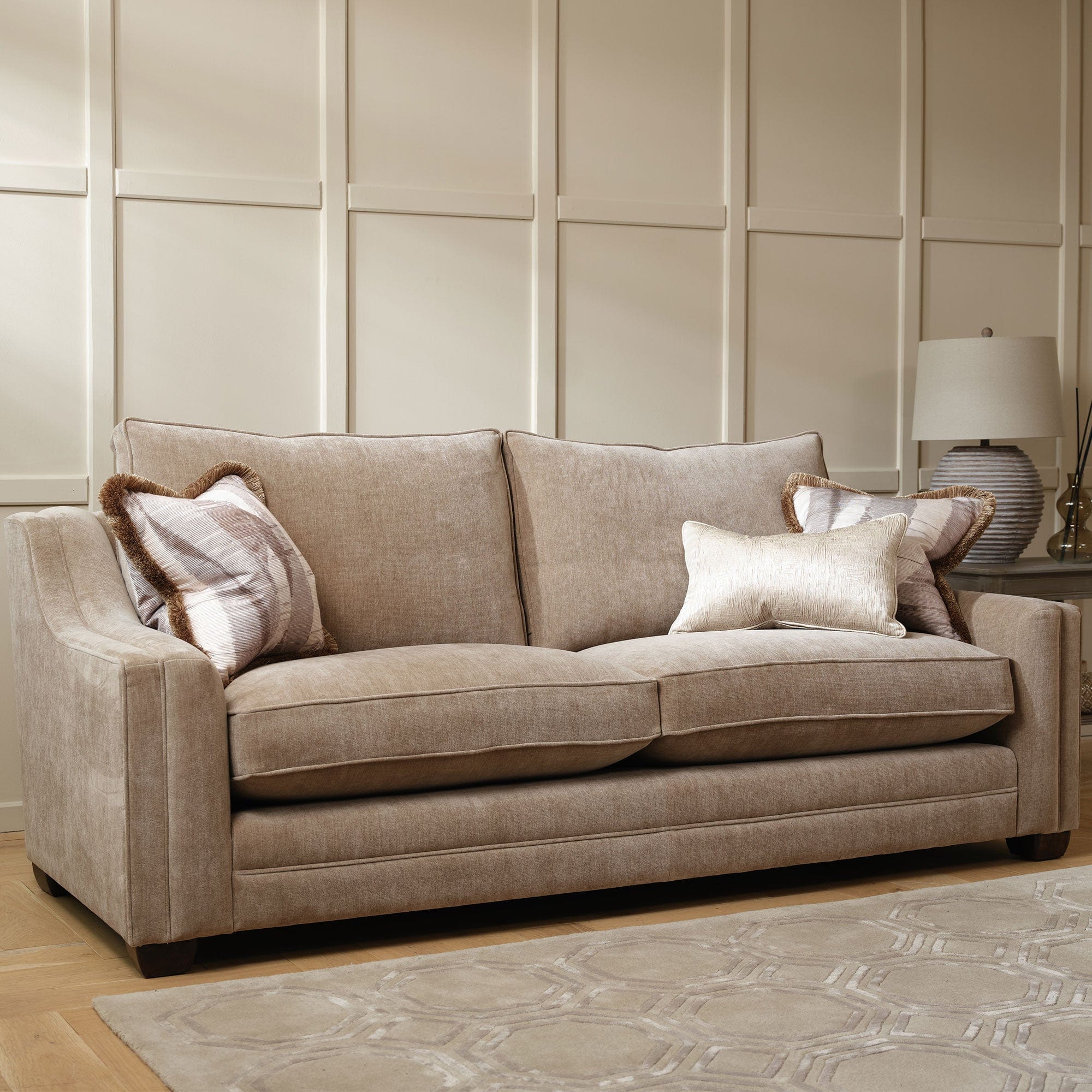 Berwick - 4 Seat Sofa, Fabric