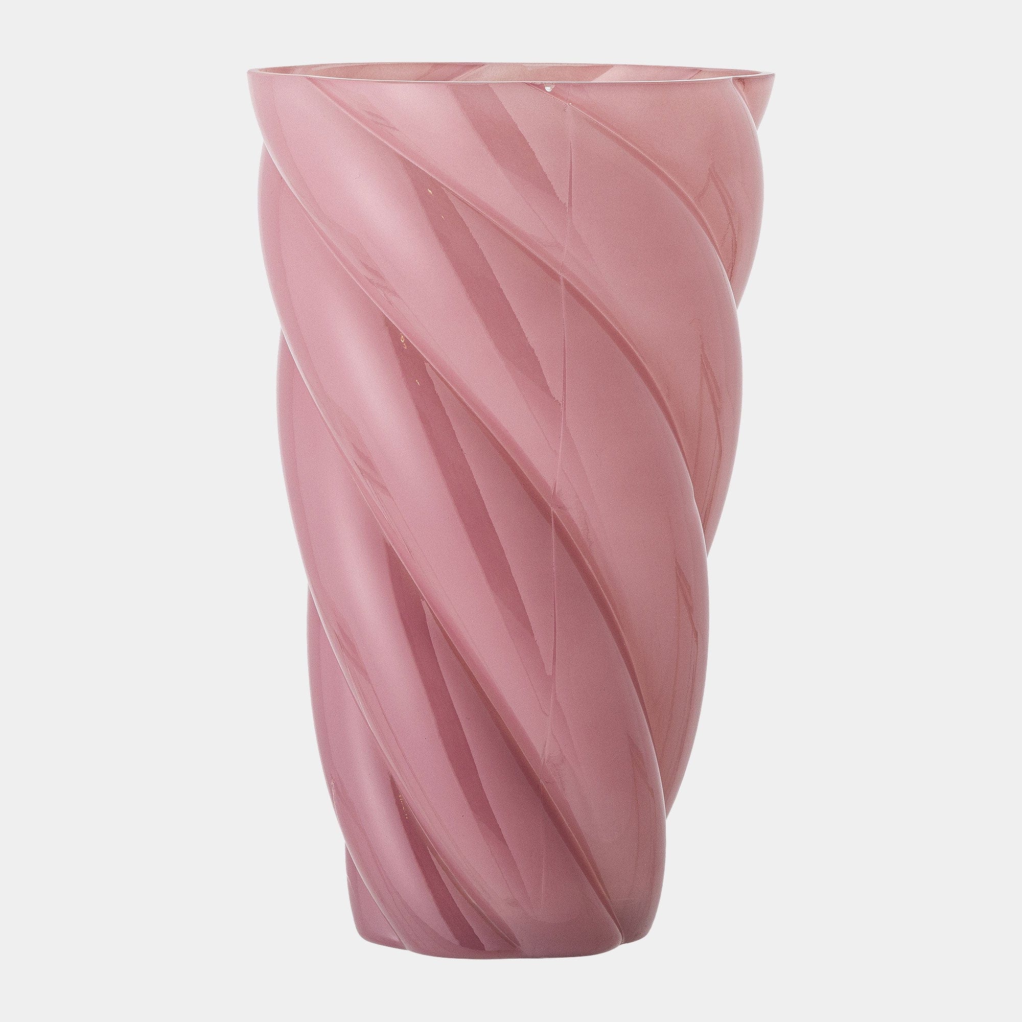 Callo Vase Rose Pink Glass 29cm (BO)