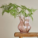 Tava Vase Rose Glass 20cm (BO)