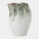 Nisha Vase Green Reactive Glaze 30cm (BO)