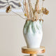 Nisha Vase Green Reactive Glaze 30cm (BO)
