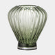 Reeve Vase Green Glass 18cm (BO)