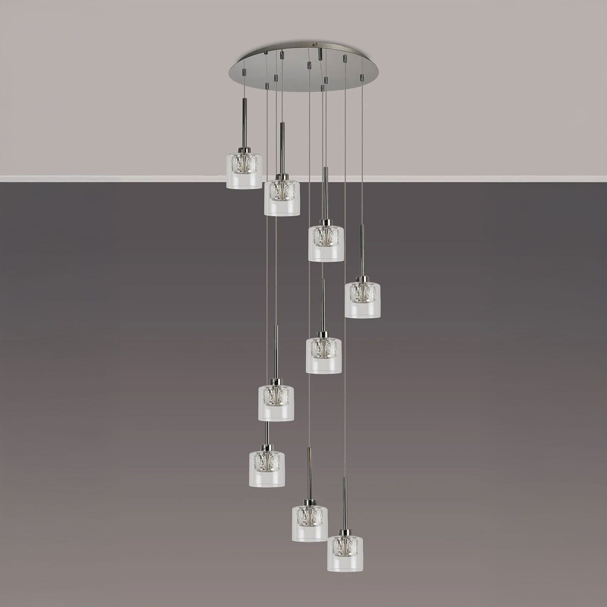 Tyrol - 9 Cascade Pendant