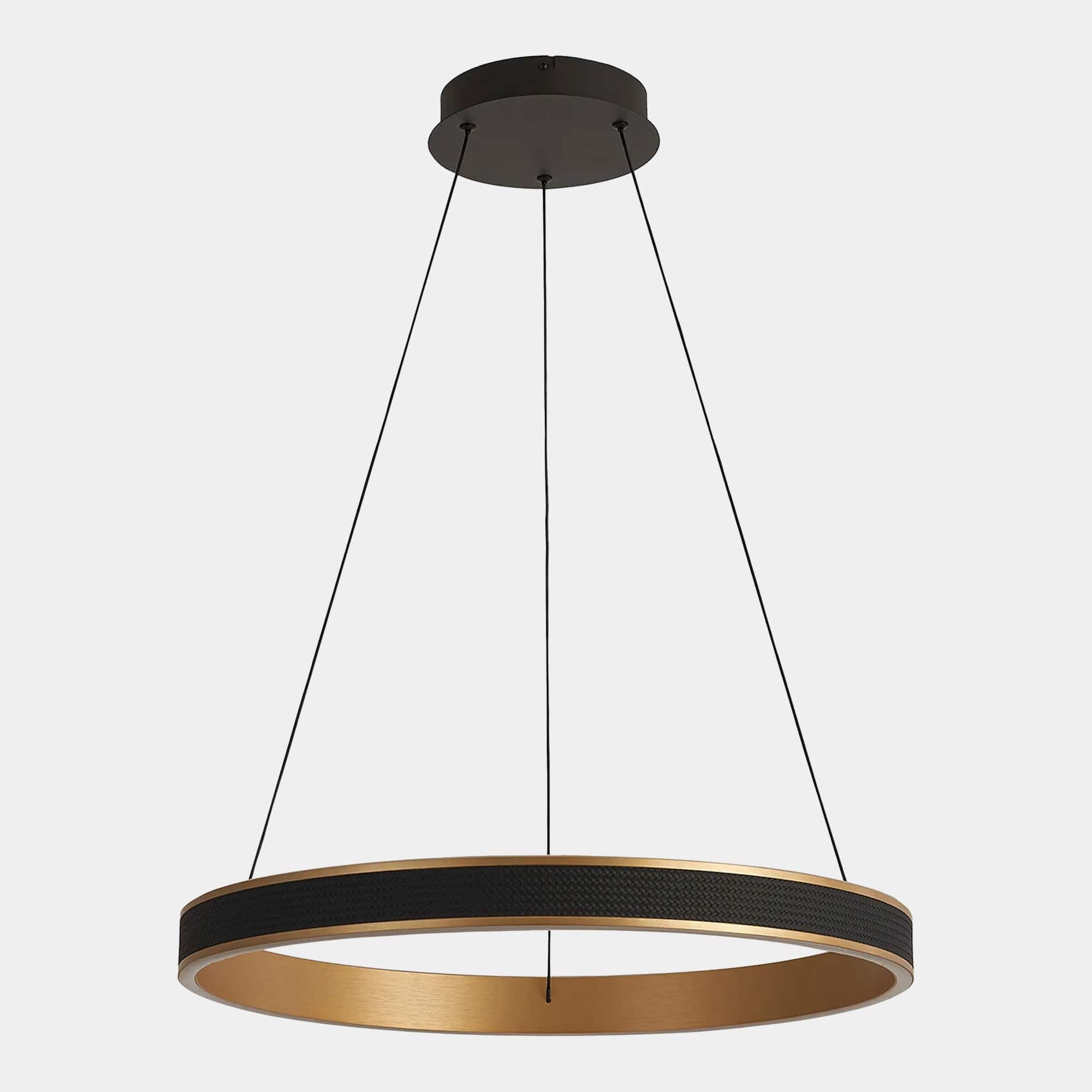 Tanner Black & Gold - Pendant Ceiling Light
