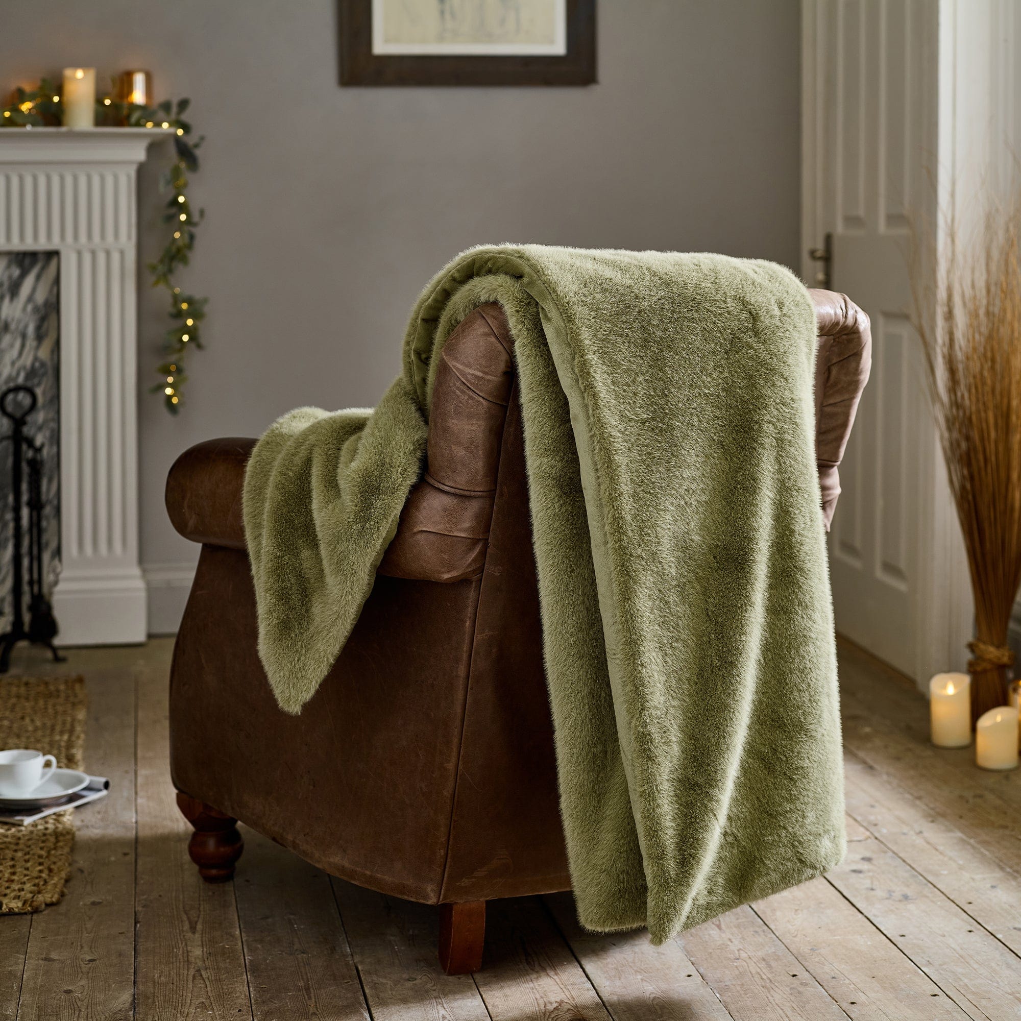 Ashford - Green Throw 130x180cm