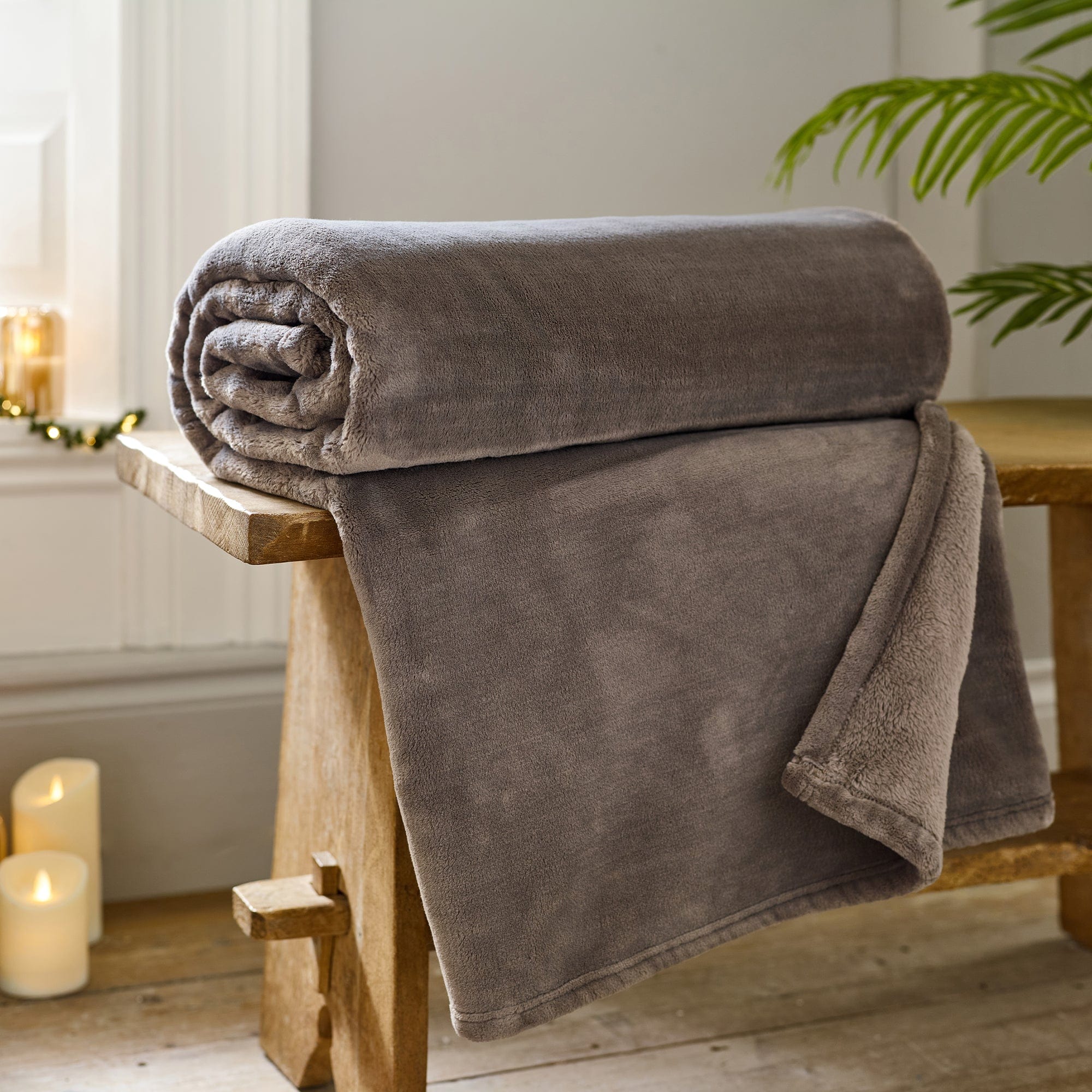 Coco Touch Brown - Throw 140x180cm