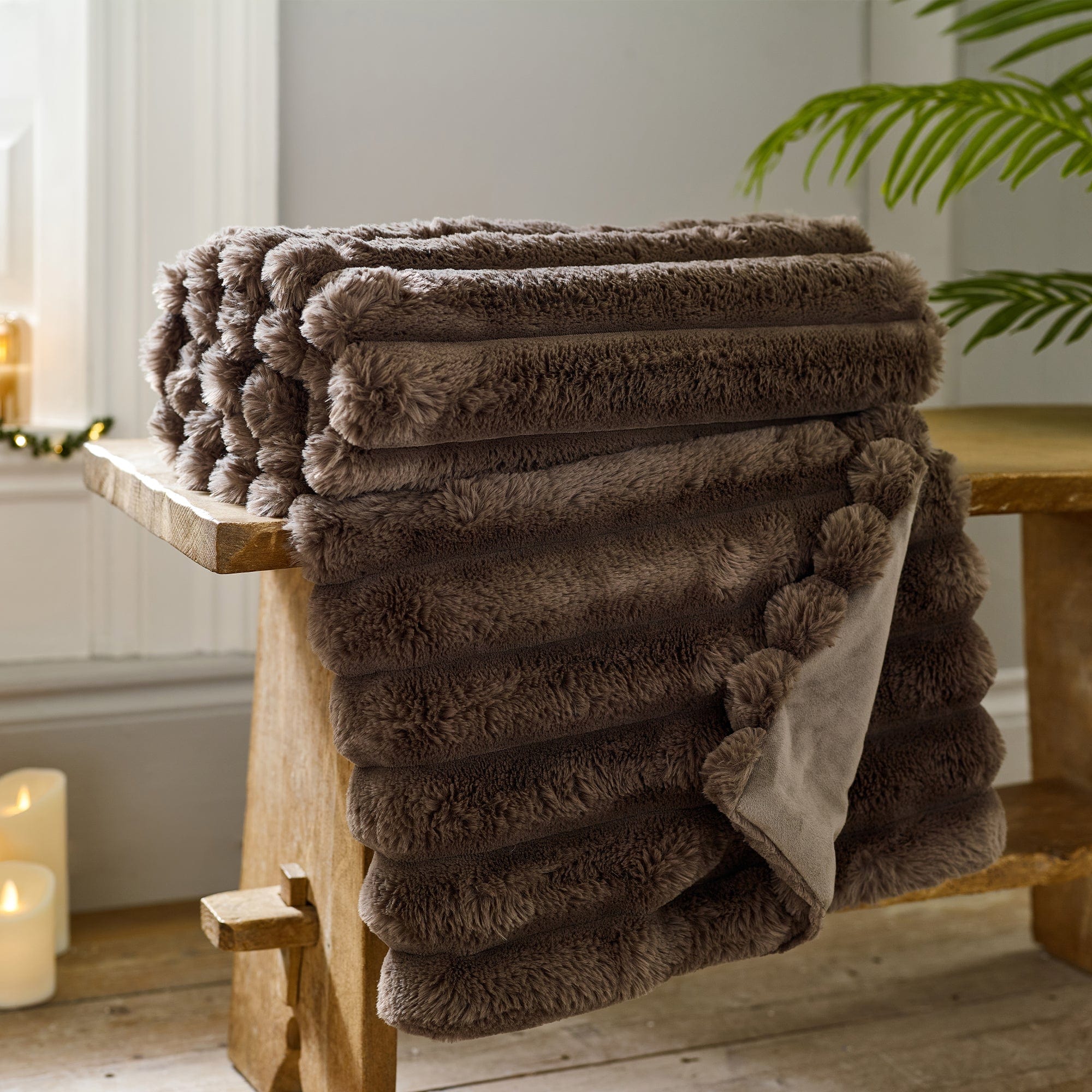 Kenwood Brown - Throw 130x170cm
