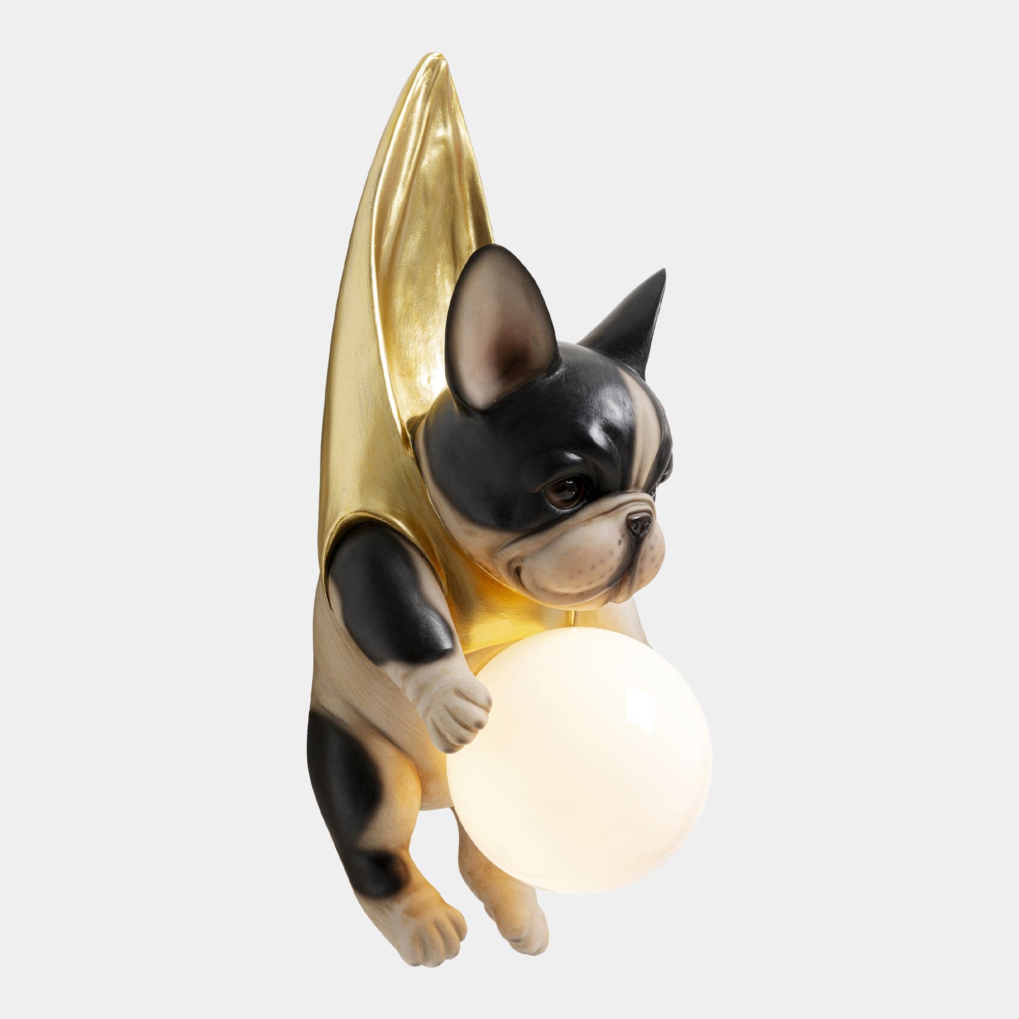 Pierre - Dog Wall Light, Black & Gold