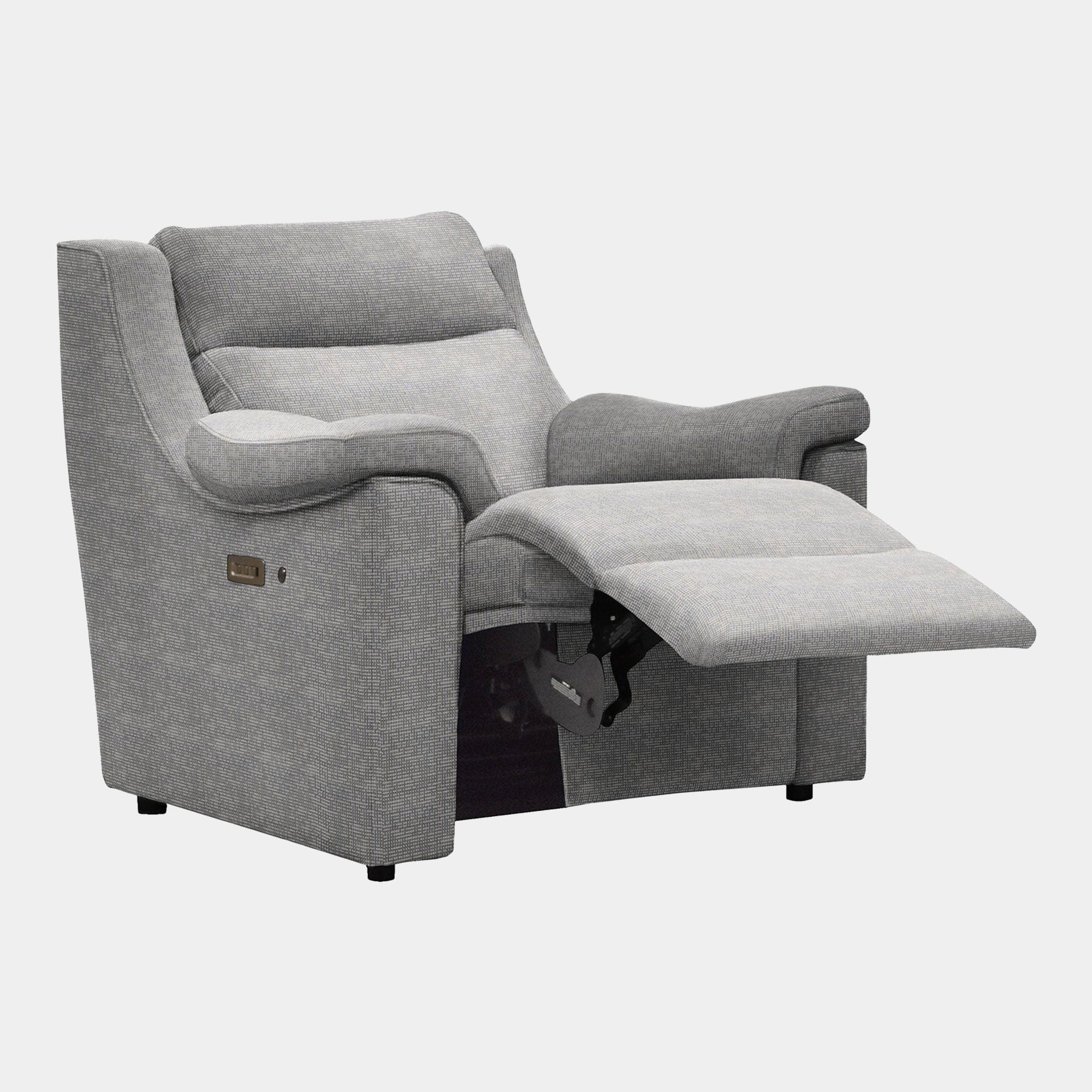 Parker Knoll Arizona - Power Plus Recliner Chair With Adjustable Headrest & Lumbar In Fabric