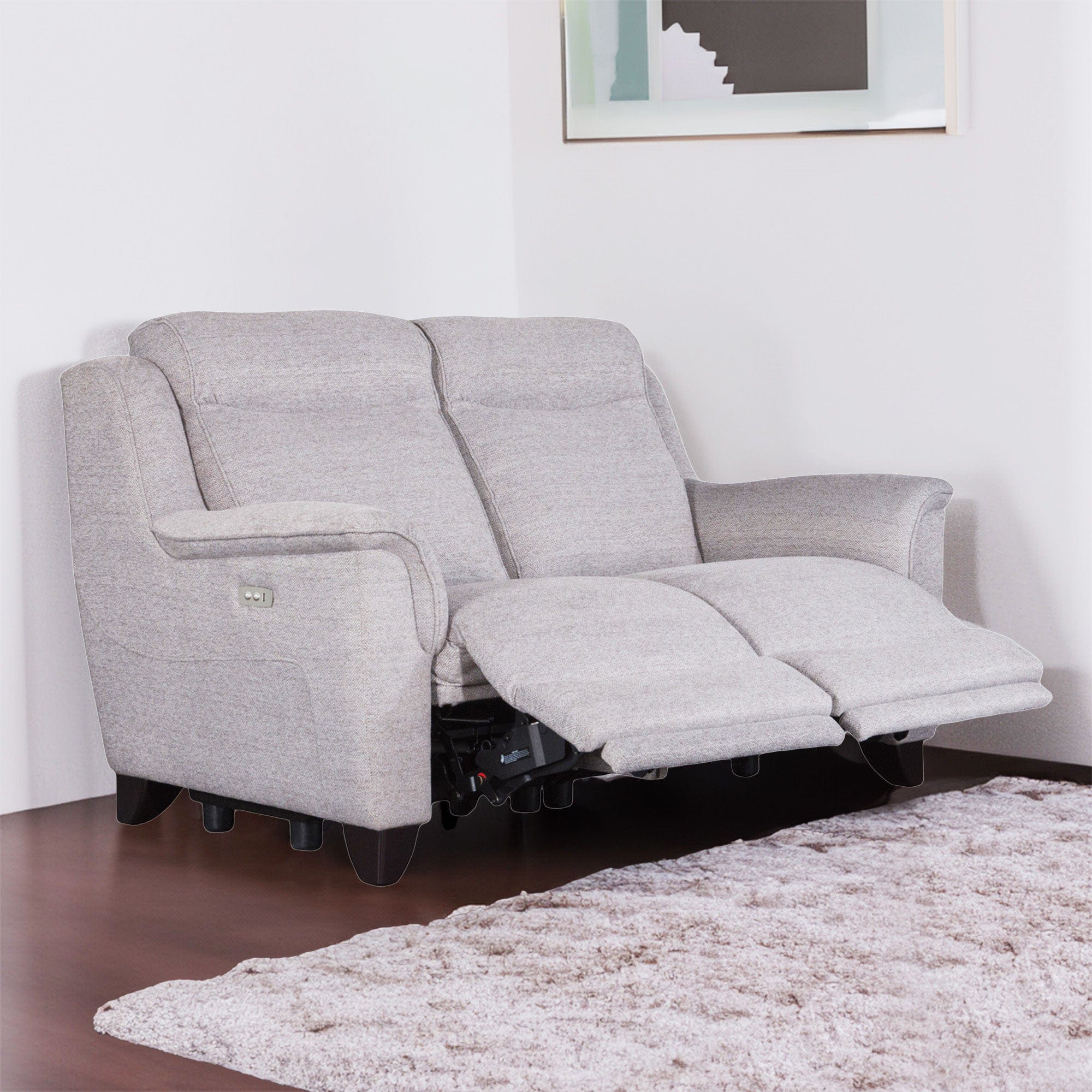 Parker Knoll Manhattan - Large 2 Seat Power Recliner Sofa, Fabric