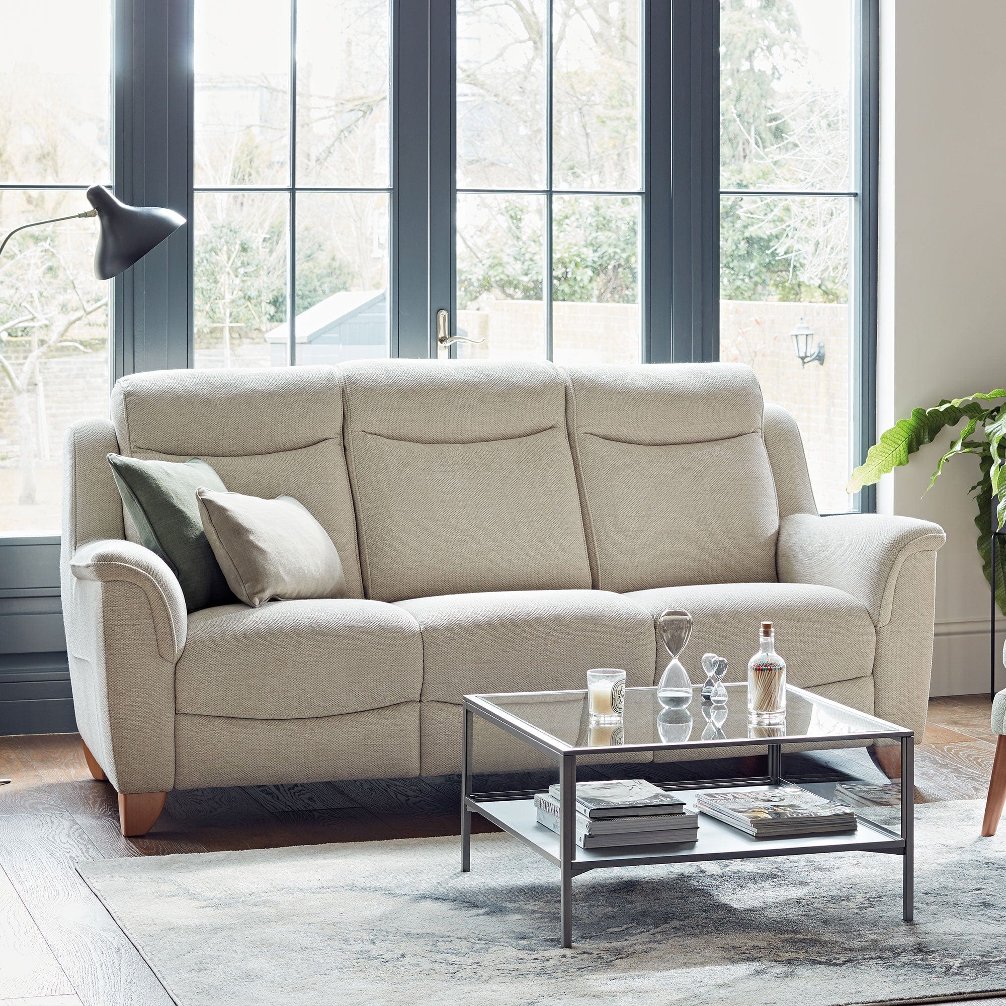 Parker Knoll Manhattan - 3 Seat Sofa, Fabric