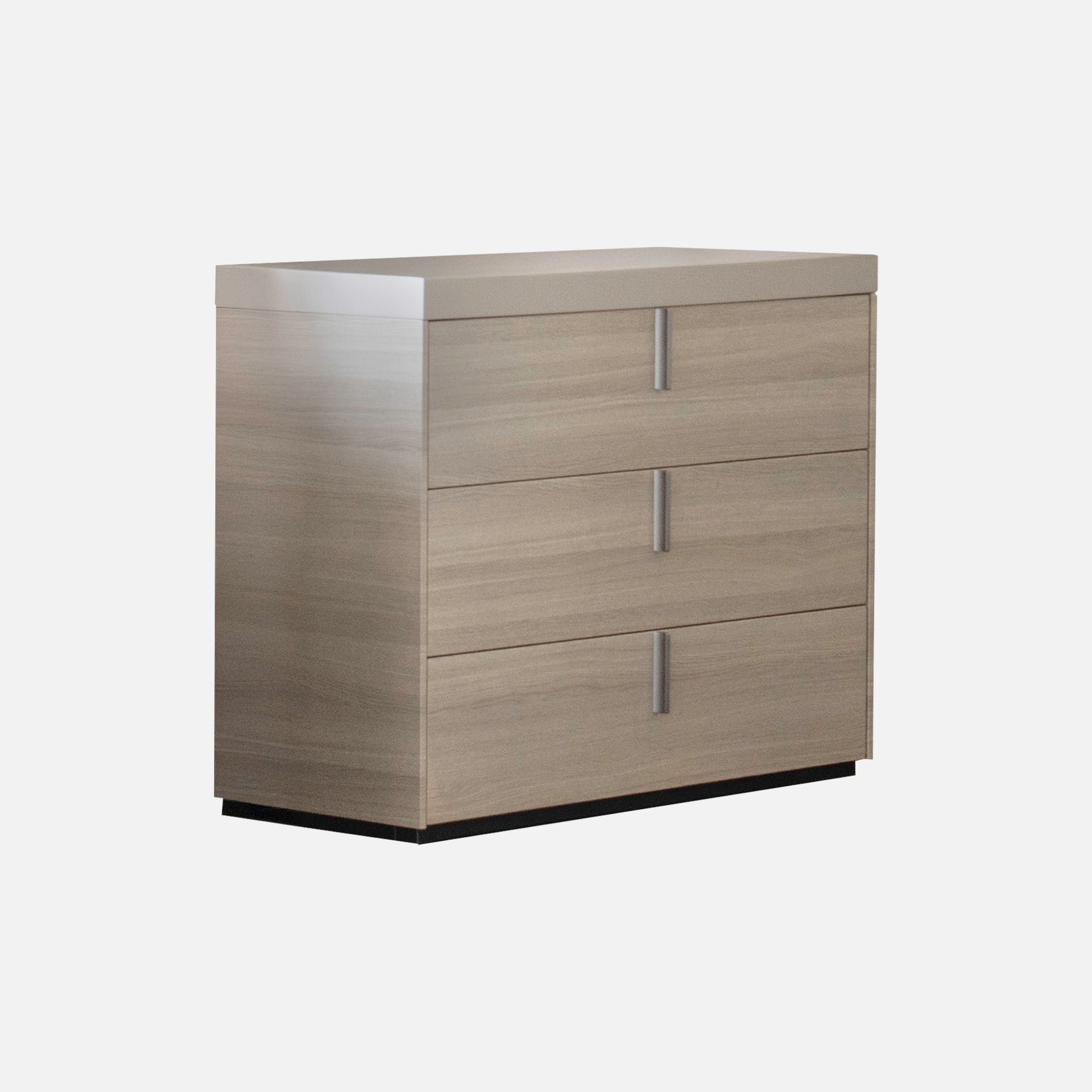 Salvador - Chest of Drawers, 3 Drawer White Oak Flannel