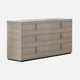 Salvador - Wide Chest of Drawers, White Oak Flannel