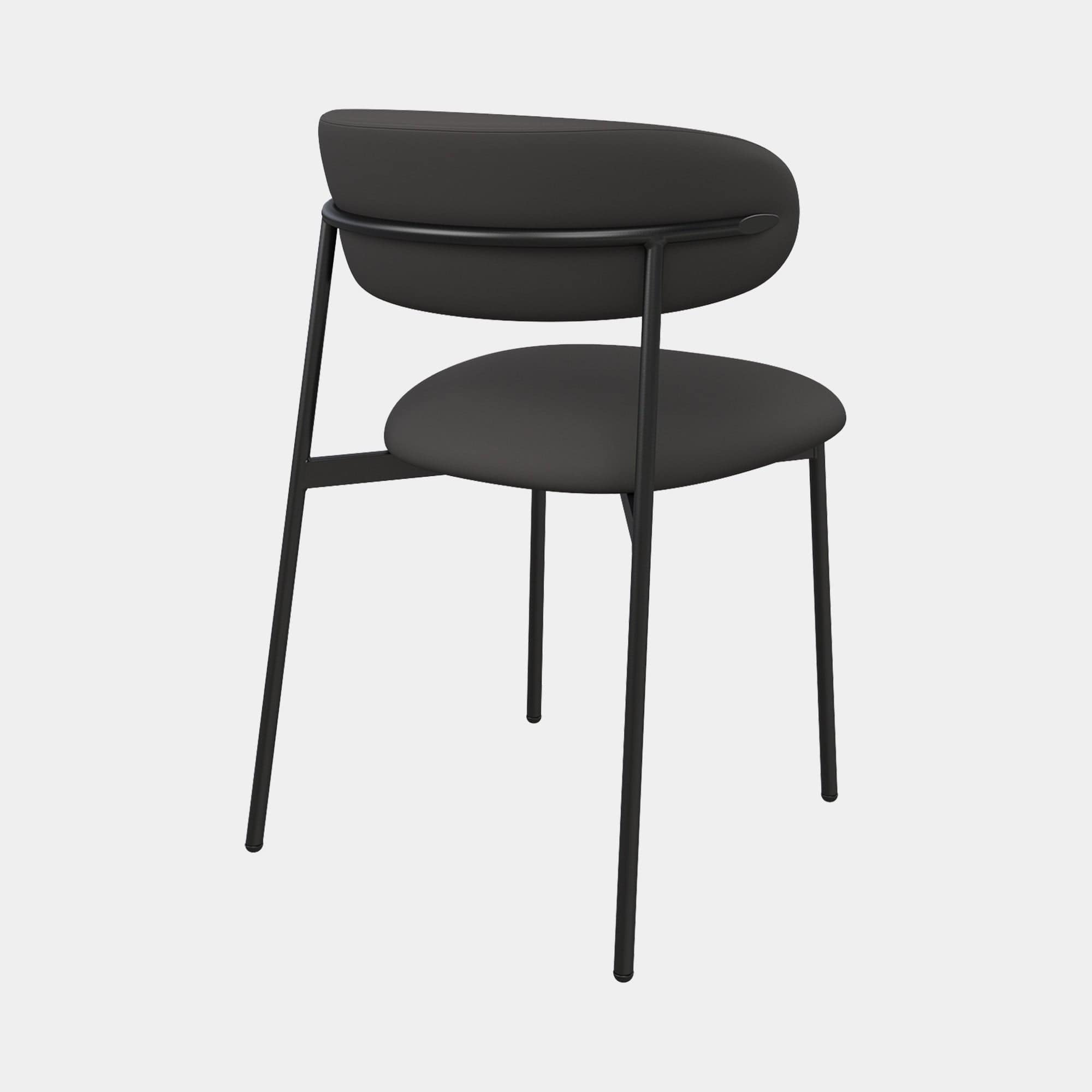 Manhattan - Dining Chair, Dark Grey