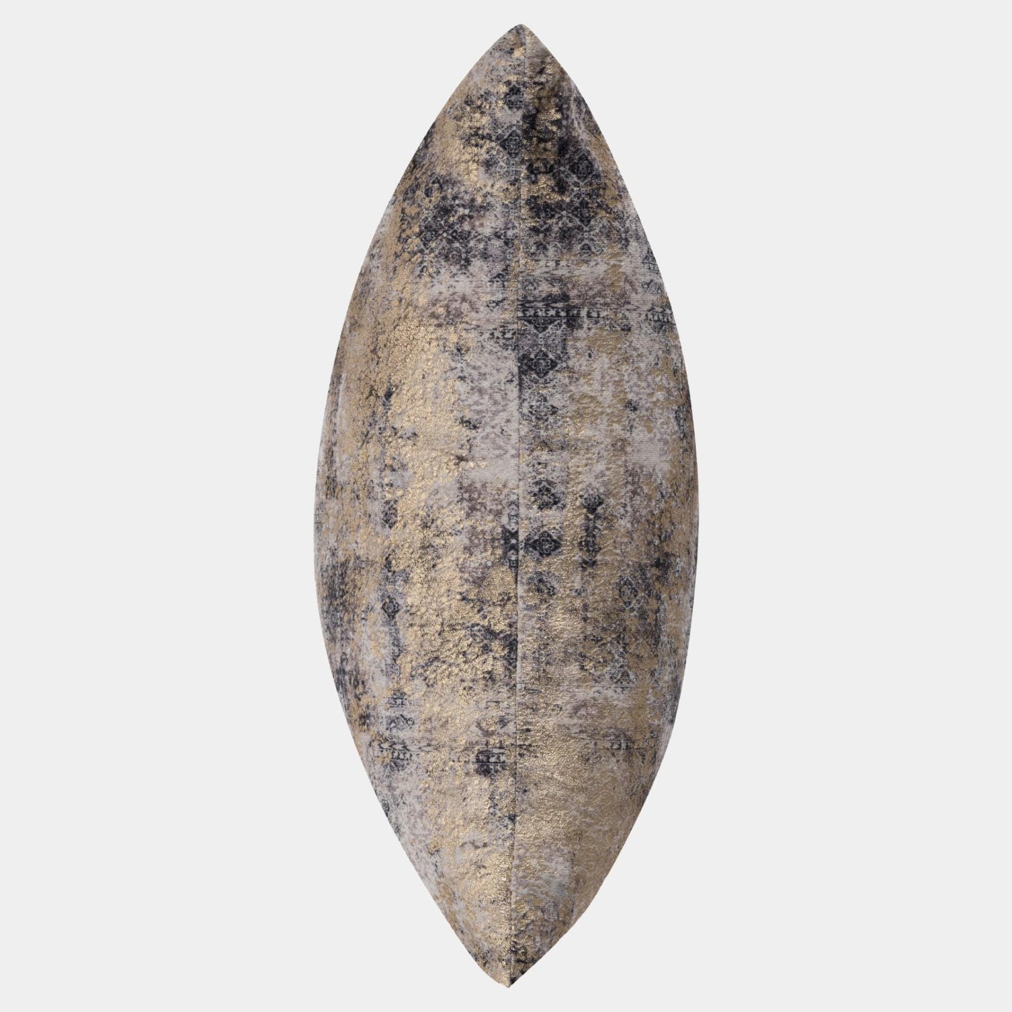 Liora - Charcoal Gold Cushion 50x50cm