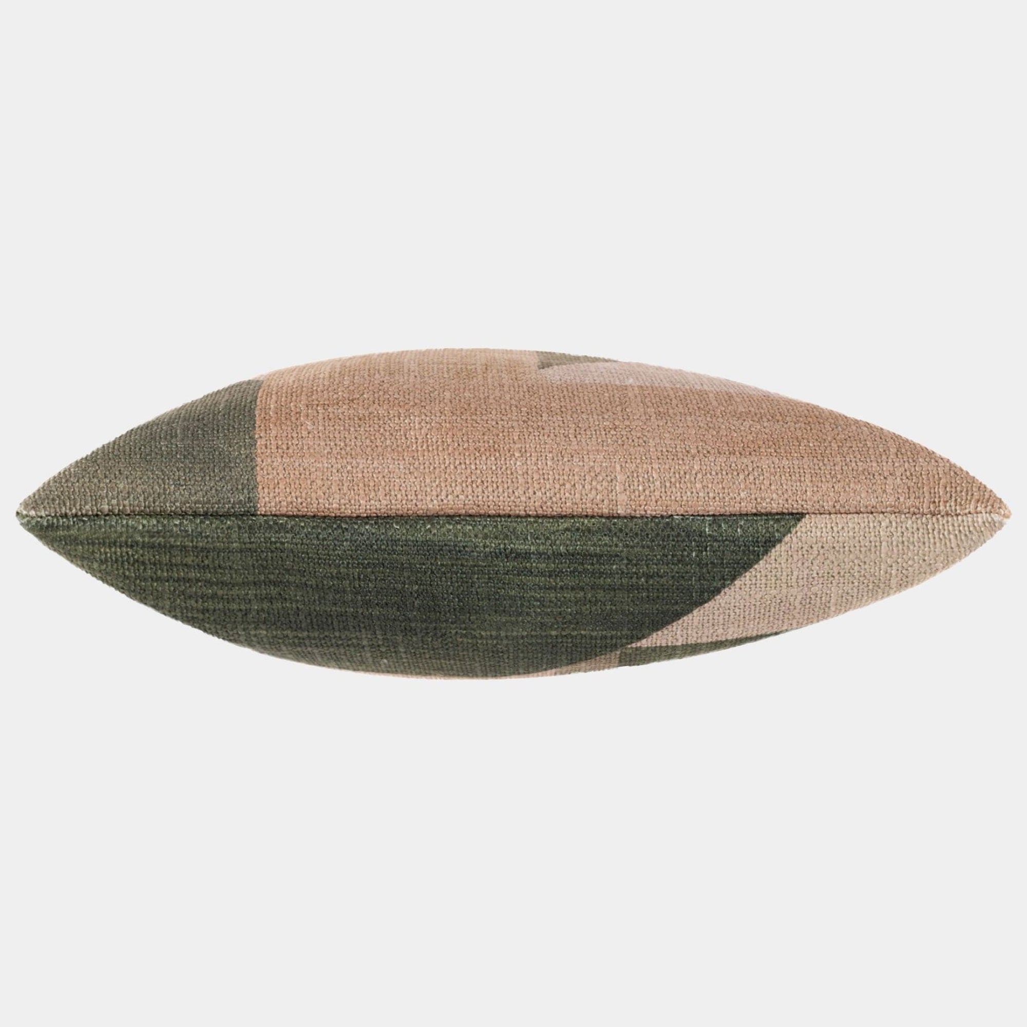 Geo Block - Green Cushion 45x45cm