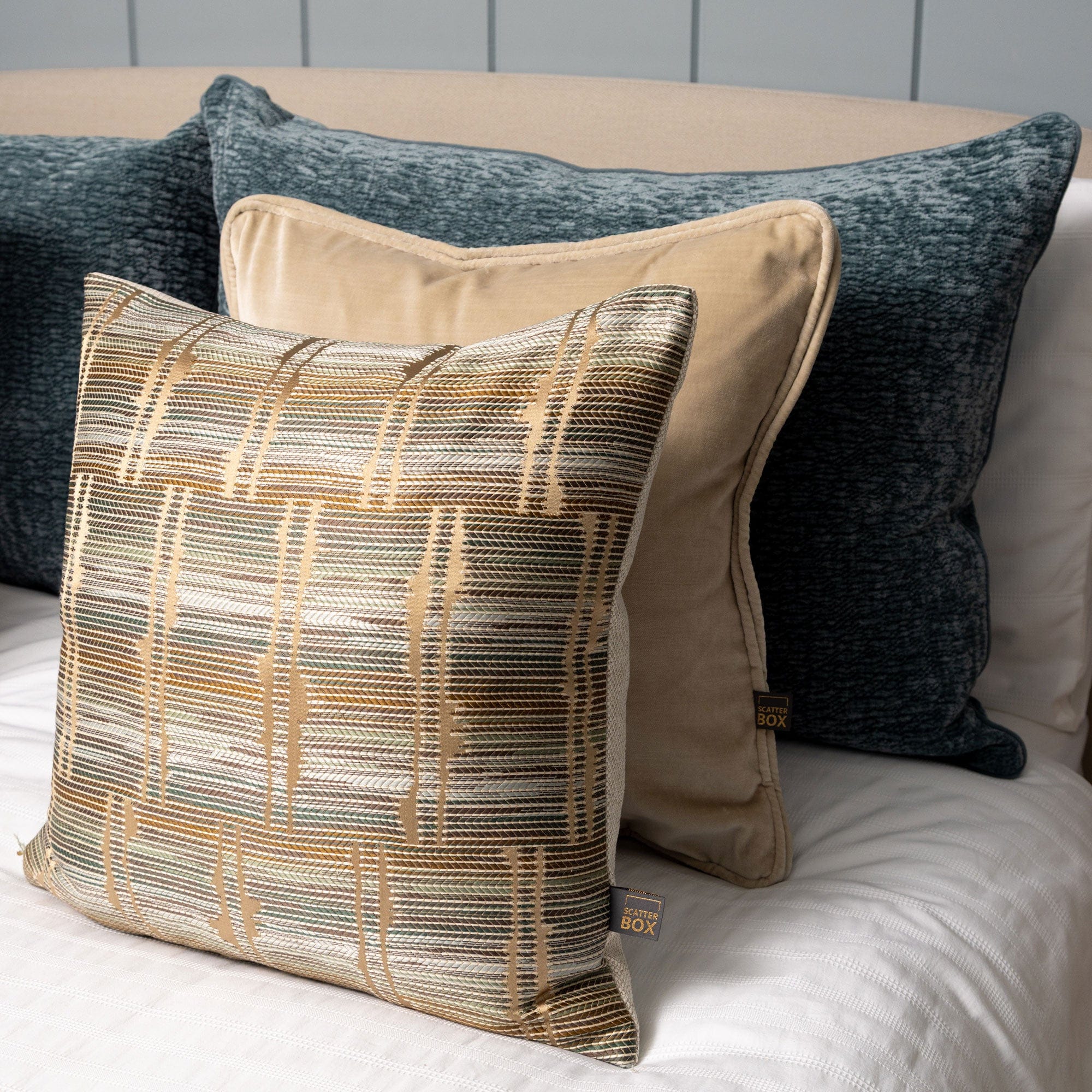 Iridessa - Blue Cushion 43x43cm