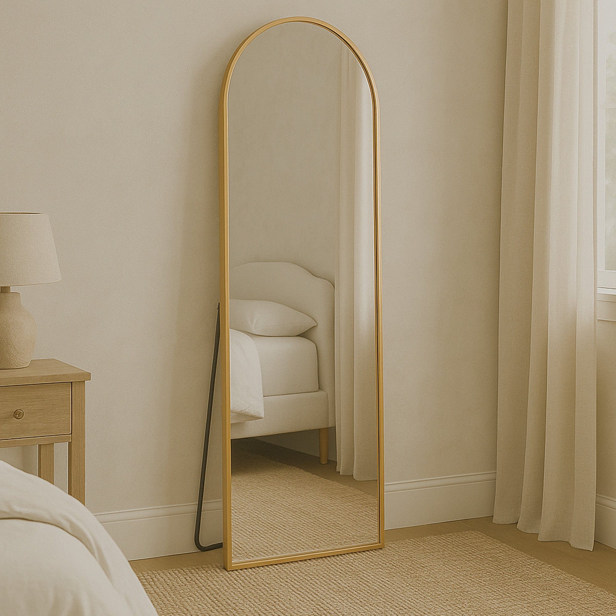 Marum - Cheval Mirror, Gold