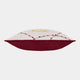 Joy to All - Embroidered Cushion, Snow Berry