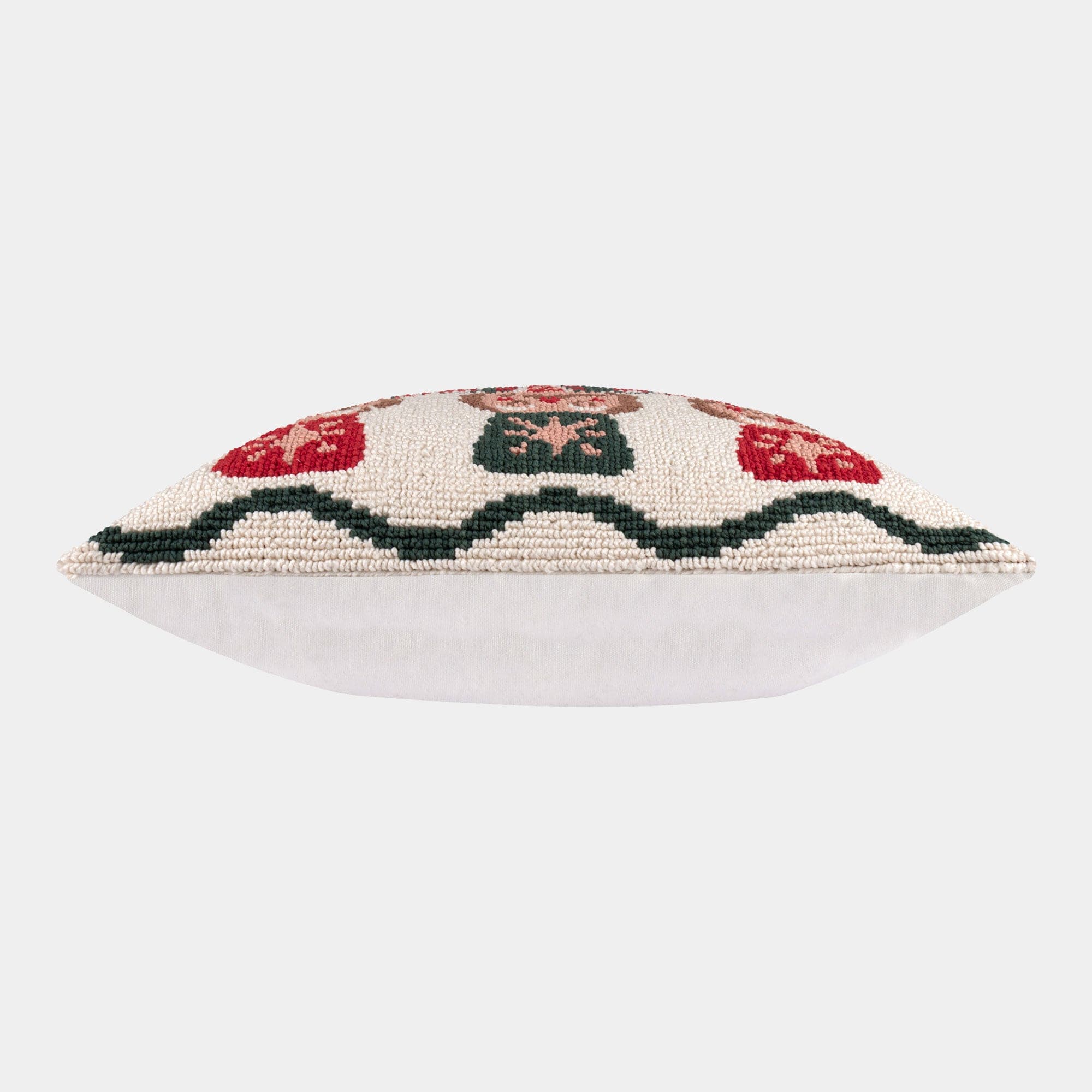 Nutcracker Trio - Tufted Cushion, Multicolour