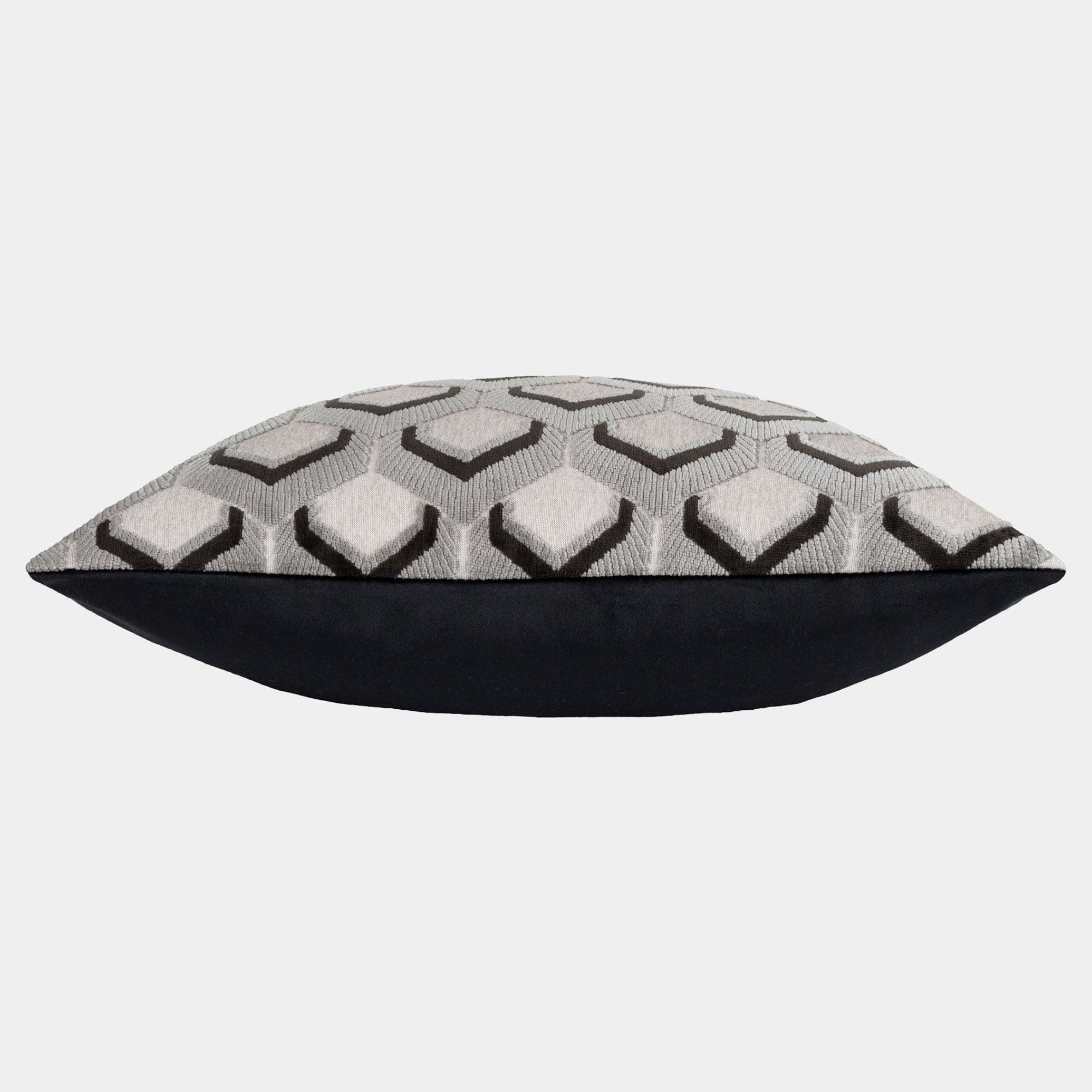 Ledbury - Grey Black Cushion 45x45cm