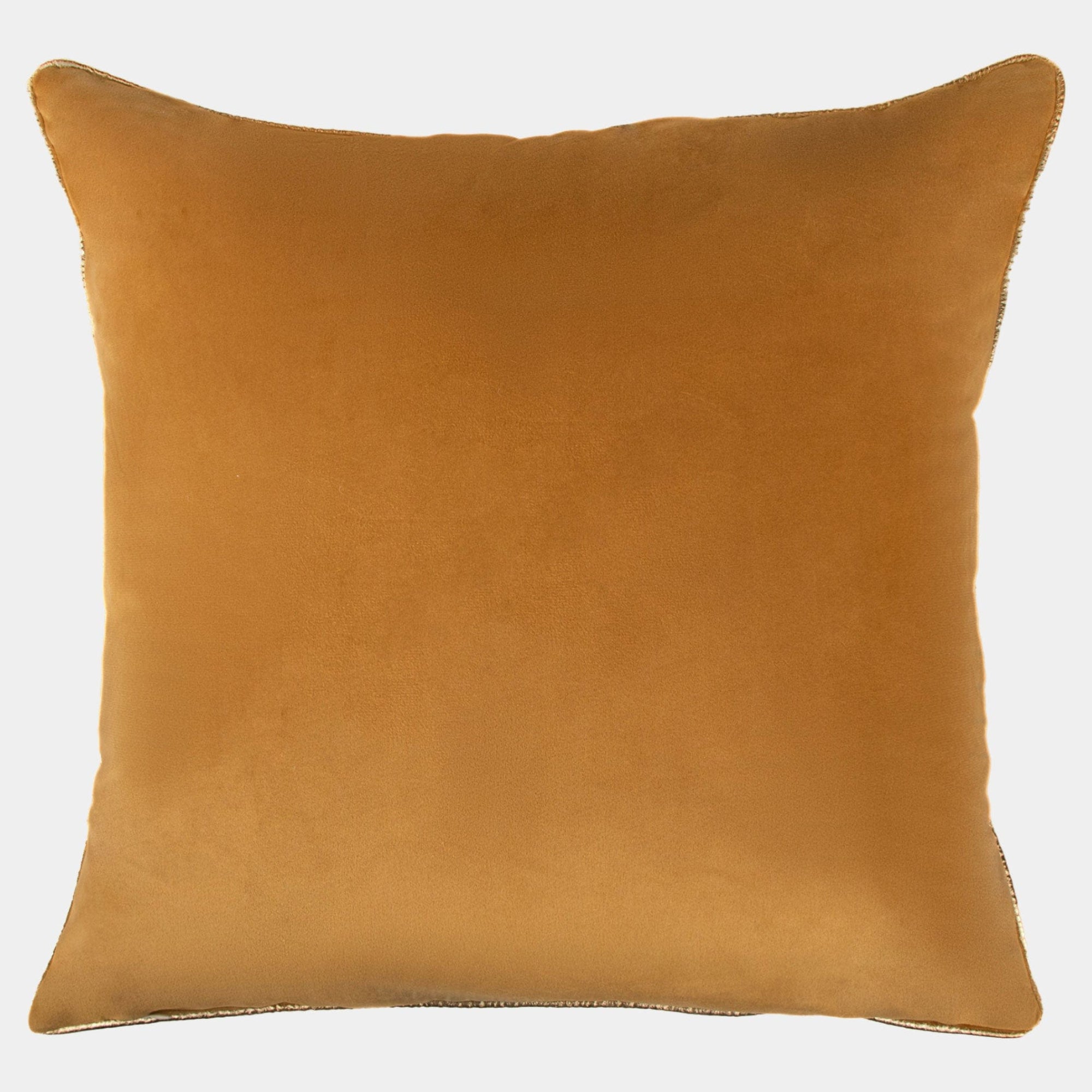 Palms Embroidered - Gold Cushion 45x45cm